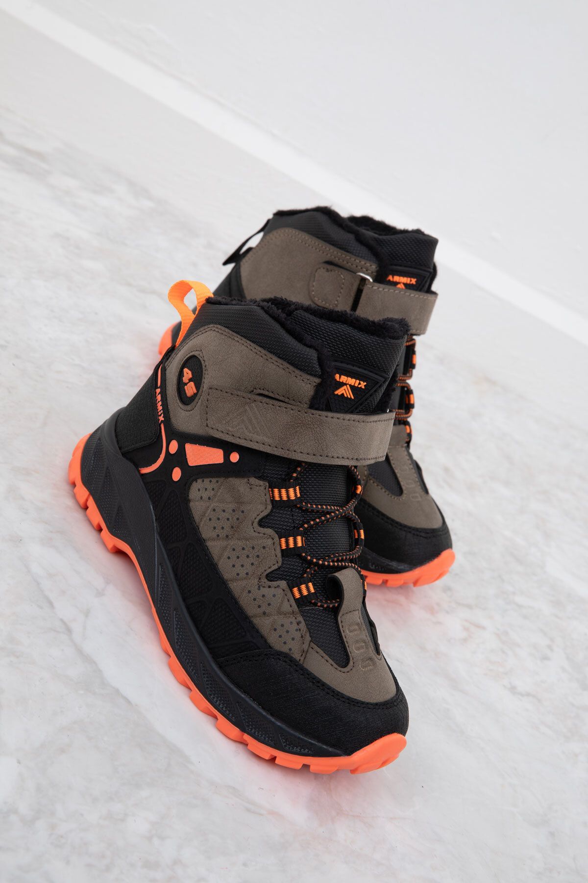 SOHO-Black-Mink-Orange Kids Boots & Bootie 20000 4