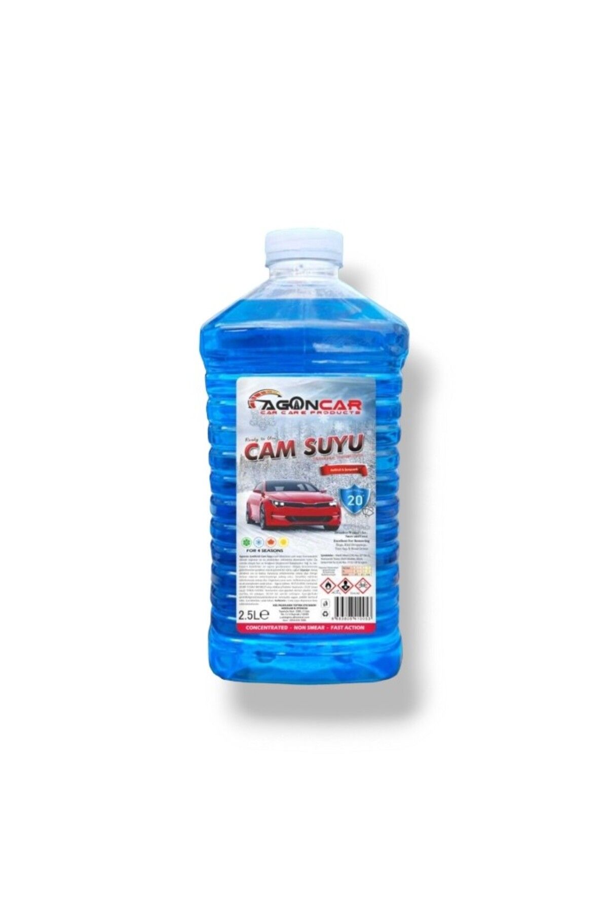 AGONCAR Kışlık Cam Suyu 20° 2500 ml