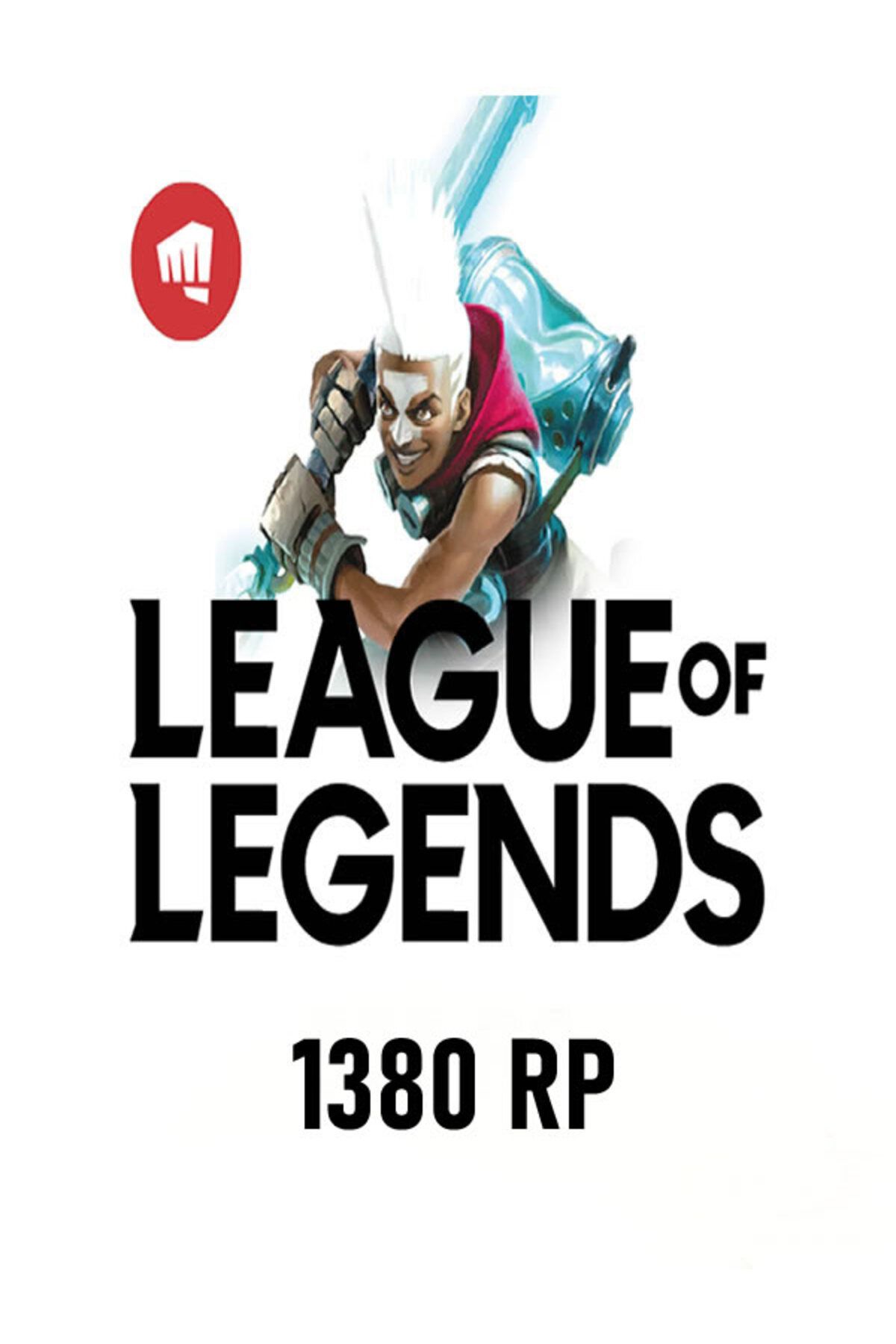 Riot Games League Of Legends 1380 RP - LOL TR