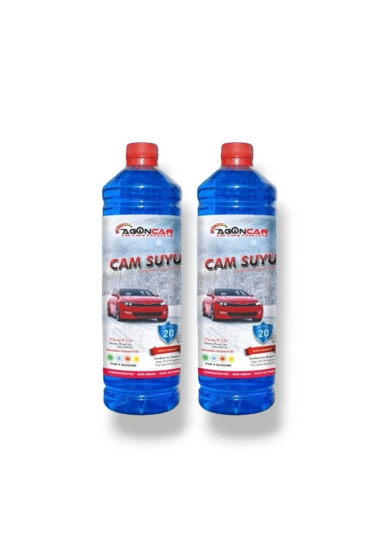 AGONCAR Kışlık Cam Suyu -20° 1000 ml