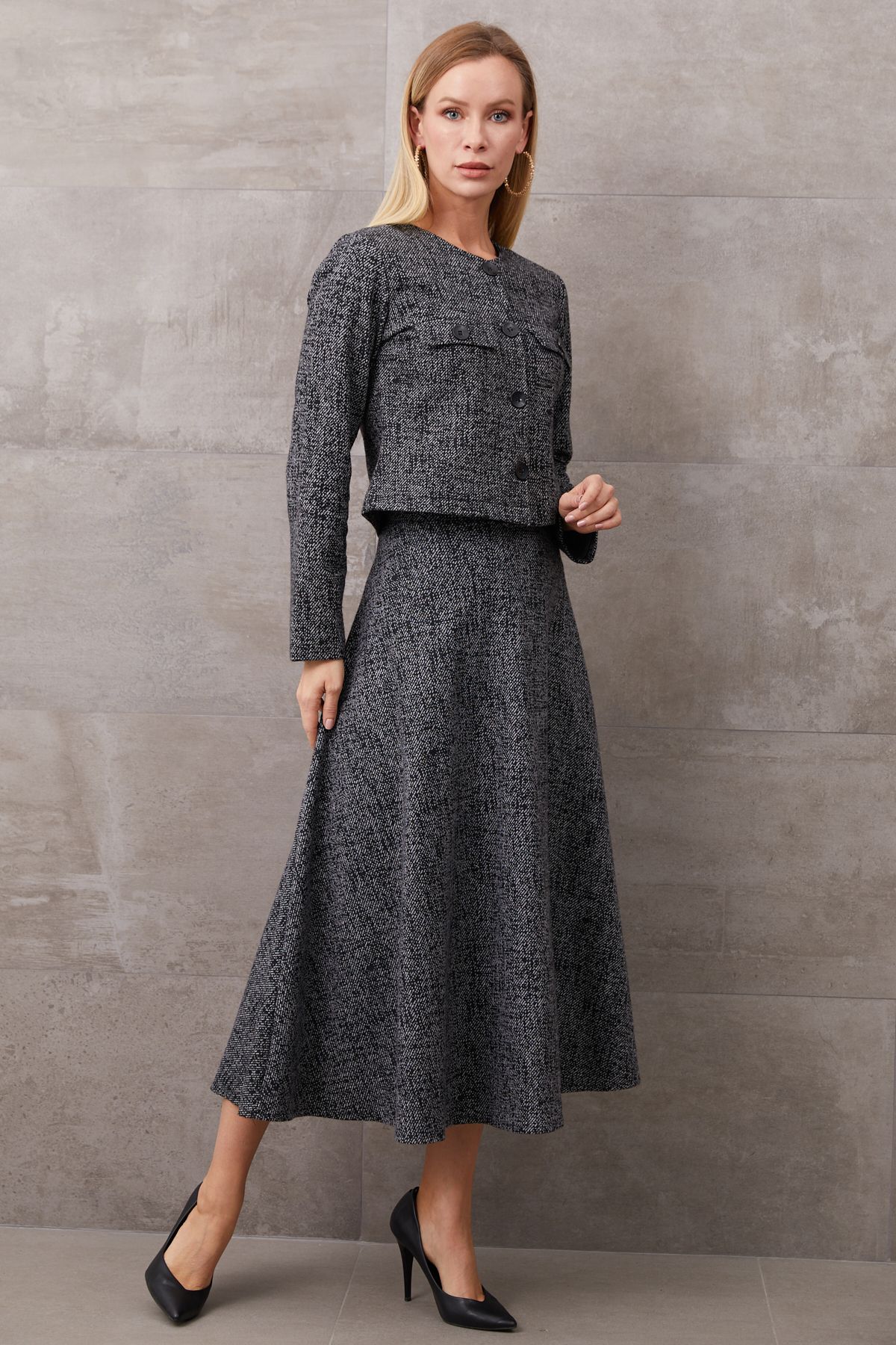 DPARİS-Front Buttoned Double Set 3