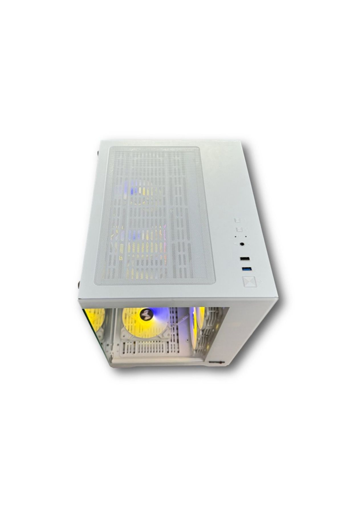 MIEXCITE-MI Excite Gaming PC BEAST Core i7 14700F CPU RTX 4070 Super GPU DDR5 16GB RAM 1TB SSD M.2 WIFI White 3