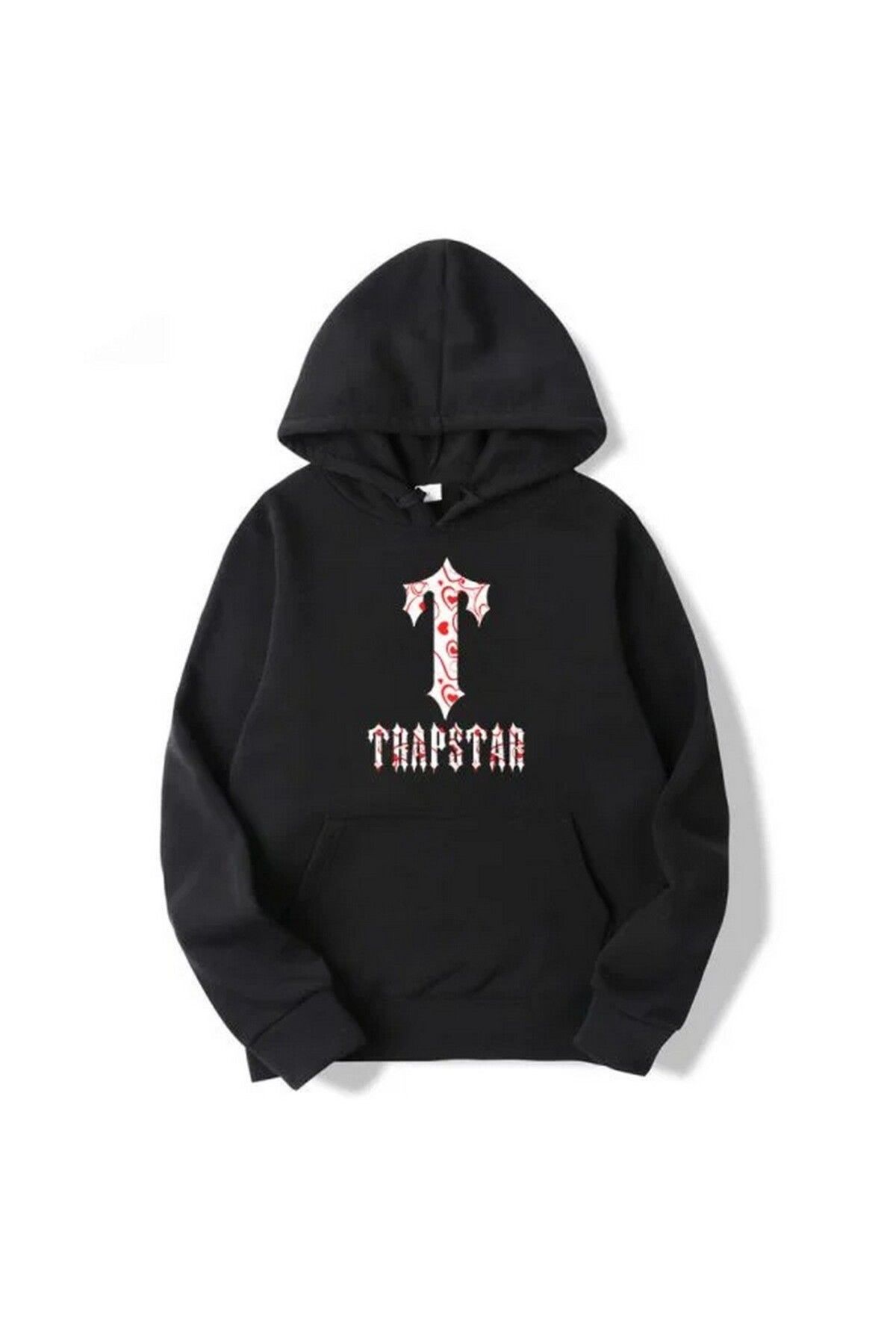 FANBOX SHOP Unisex Baskılı Şardonlu Trapstarr Sweatshırt