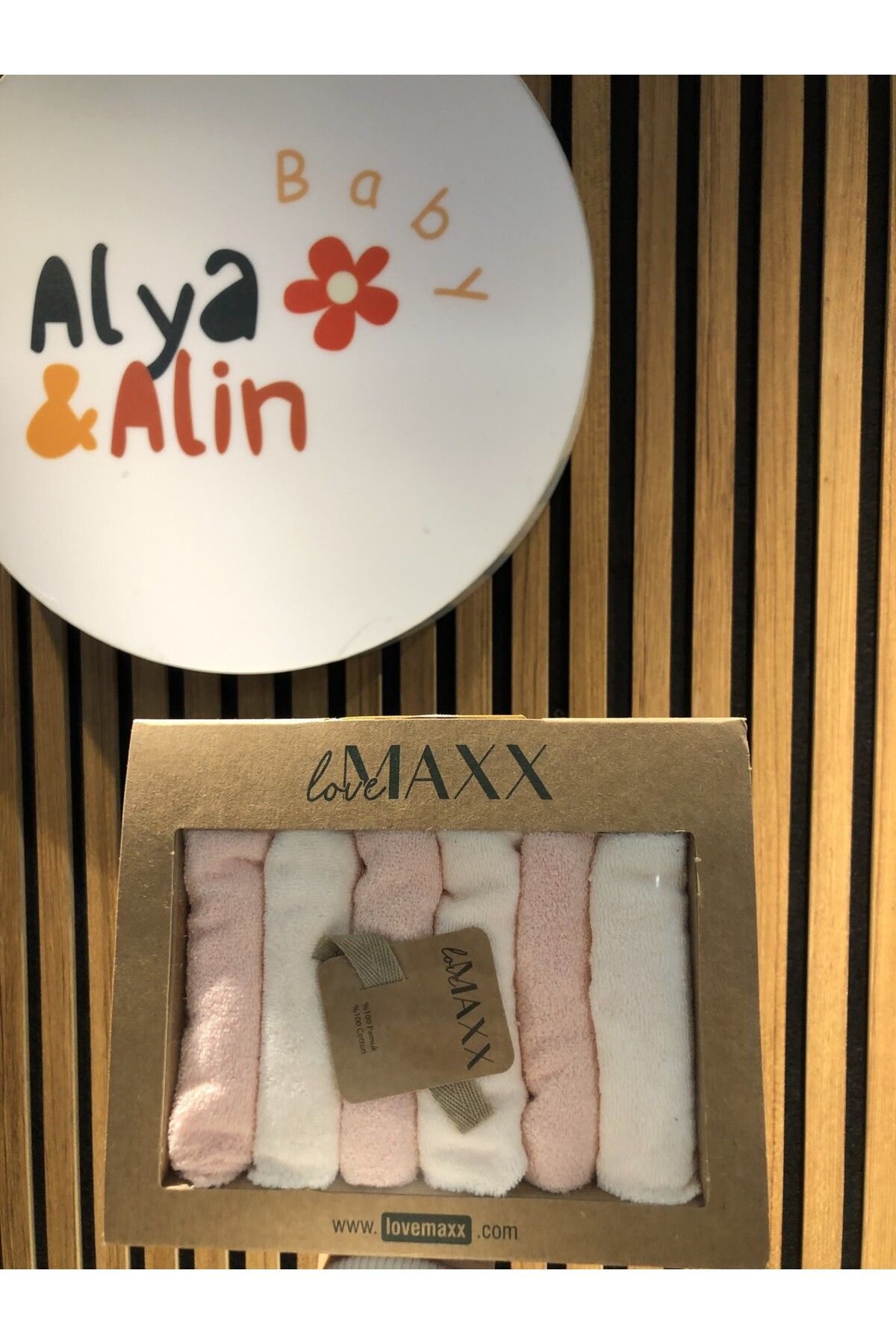 LOVE MAXX Unisex 6'lı Havlu Ağız Mendili