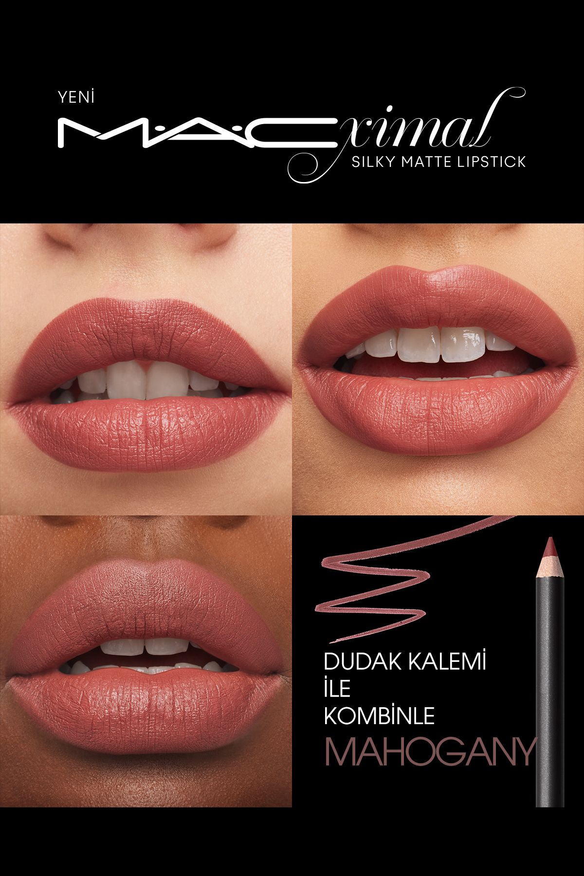 Mac M·a·cxımal Silky Matte Lipstick Nemlendirme Etkili Yoğun Renk Sağlayan Ruj - Sweet Deal-5