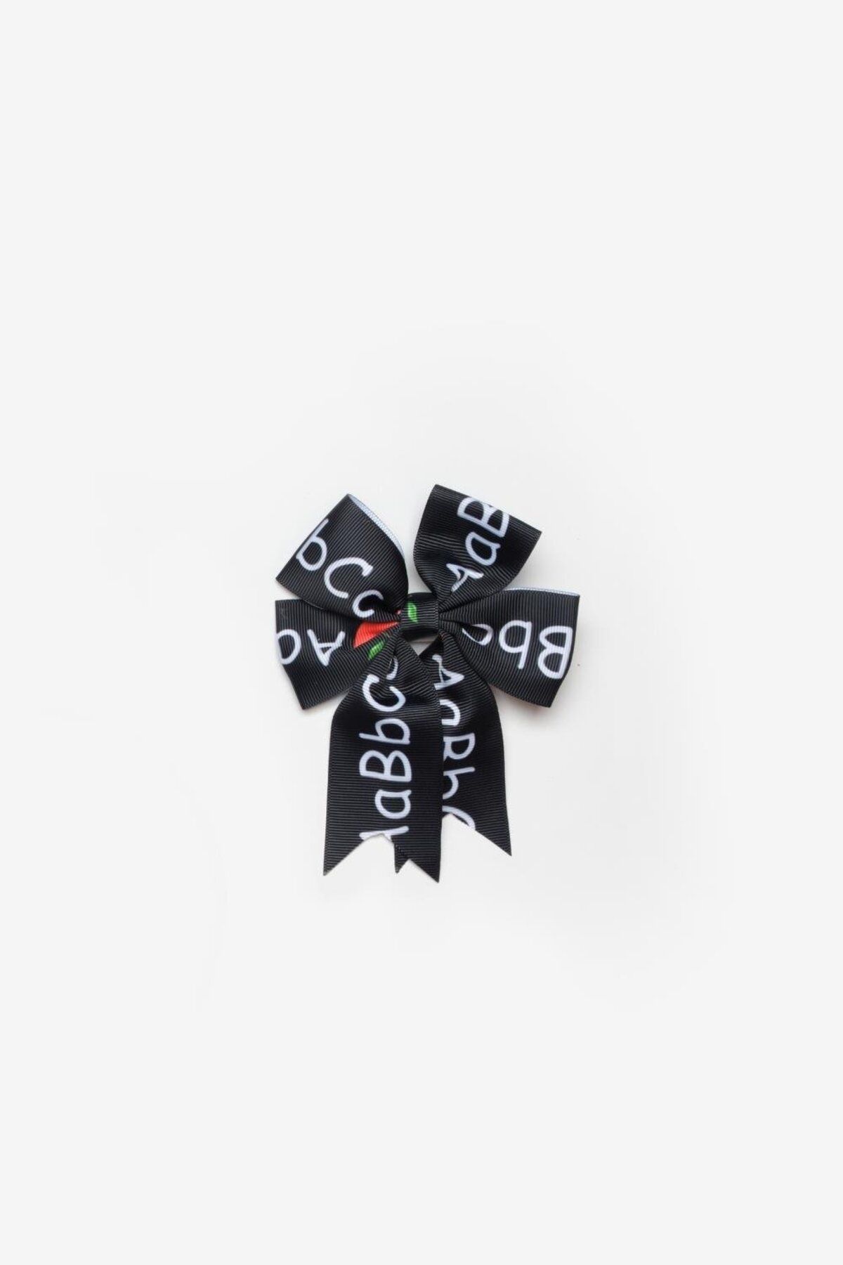 Le Mabelle-Black Alphabet Themed Buckle Clip for Girl 1