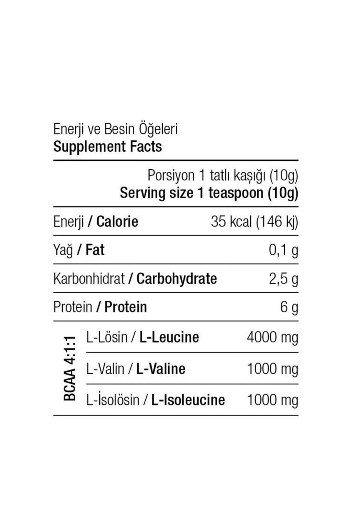 West Nutrition-Bcaa 4:1:1 500 Gr 50 Serve Green Apple Flavored 2