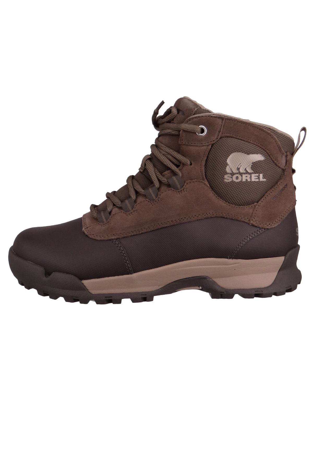 Sorel-Herren Stiefeletten Stiefelette Winterschuhe Buxton Lite Lace WP 2047401 Braun 245 Major Jet Leder 3