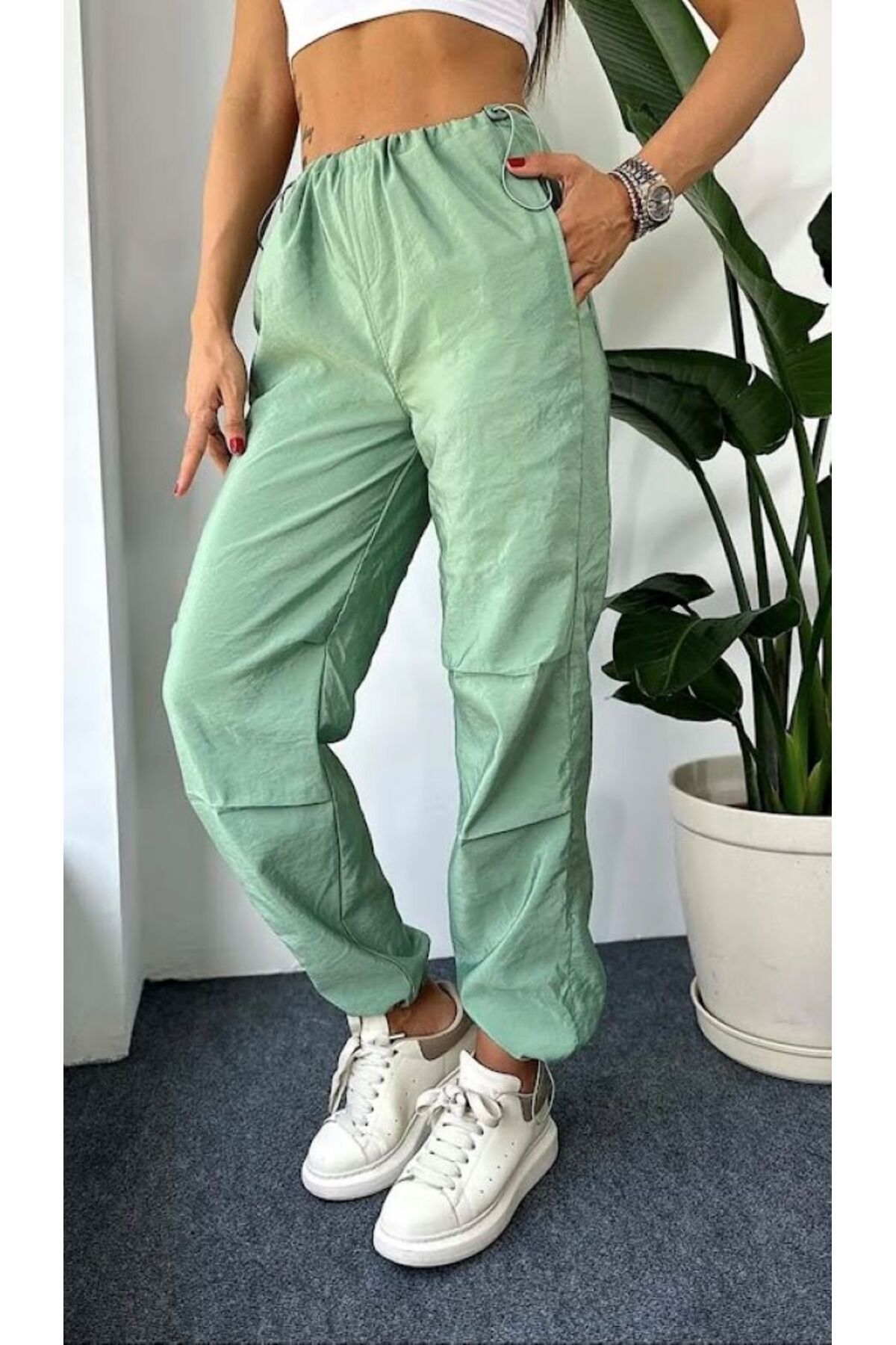 boutich PARAŞÜT KUMAŞ PANTOLON