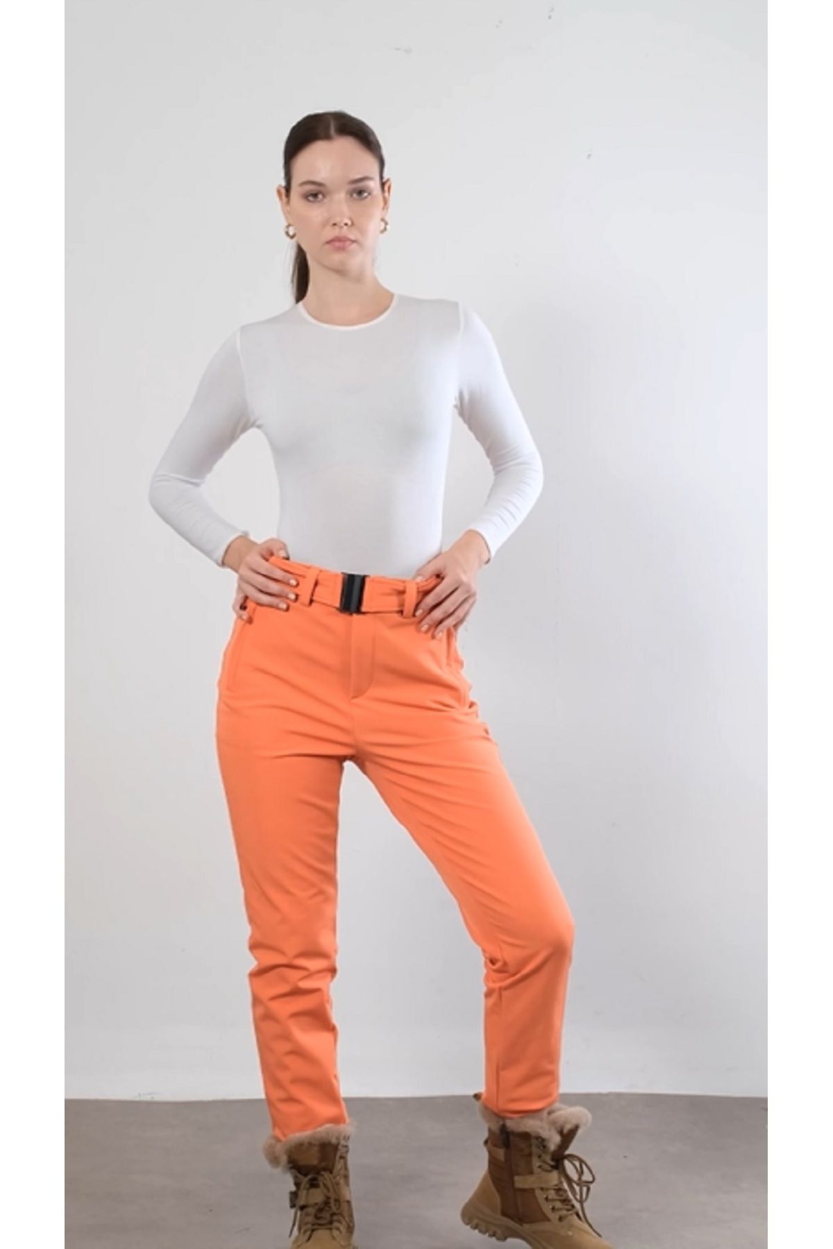 Exuma-PANTALONI SOFTHELL DAMA 2423026 1