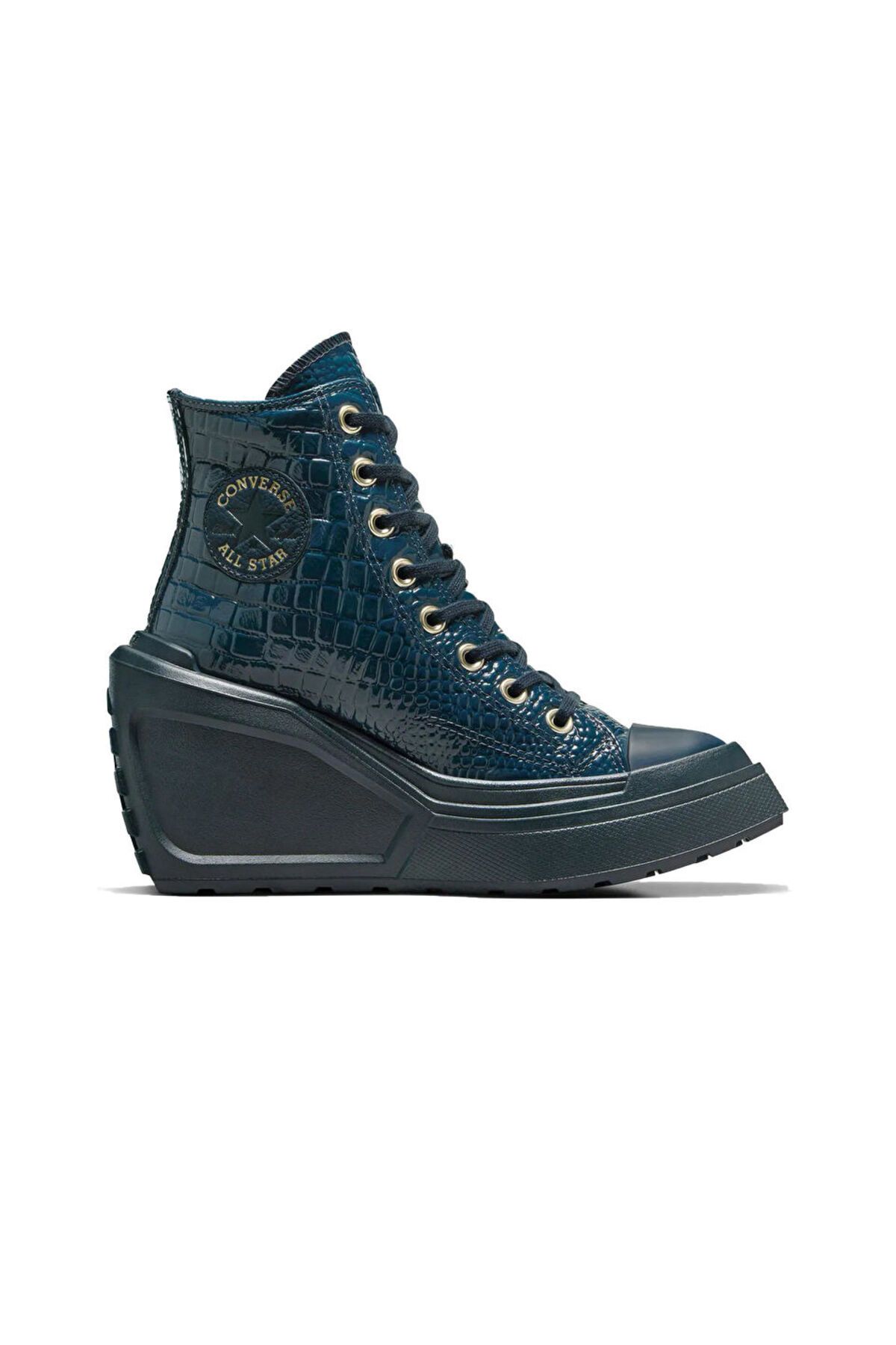 کفش راحتی زنانه Chuck 70 De Luxe Wedge A10037C آبی Converse