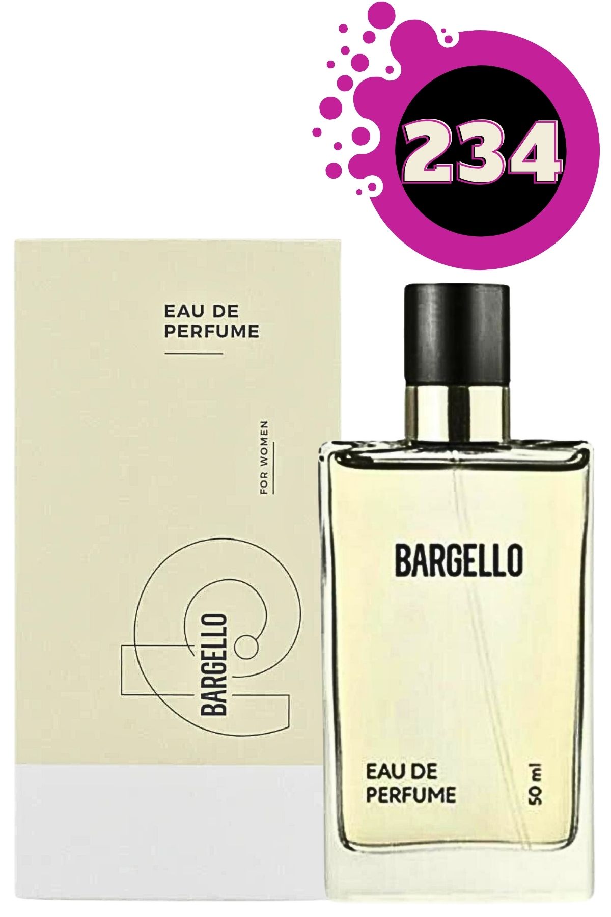 234 عطر زنانه 50 میلی لیتری Edp Floral Bargello