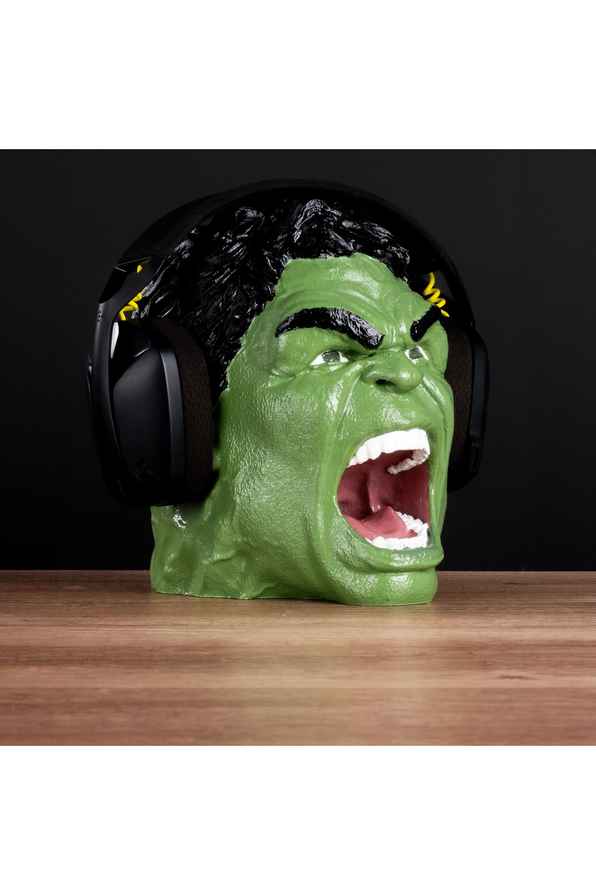 Flexilab Hulk Kulaklık Standı - 22 cm | 500 Gram | Şık ve Güçlü Tasarım