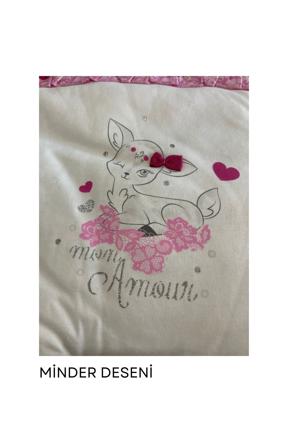 imajbebe Bebek Alt Açma Minderi, Bebek Bakım Örtüsü, Bebek Yastıklı Alt Değiştirme, %100 Pamuk, Kız Bebek fotoğrafı 5 (önizleme)