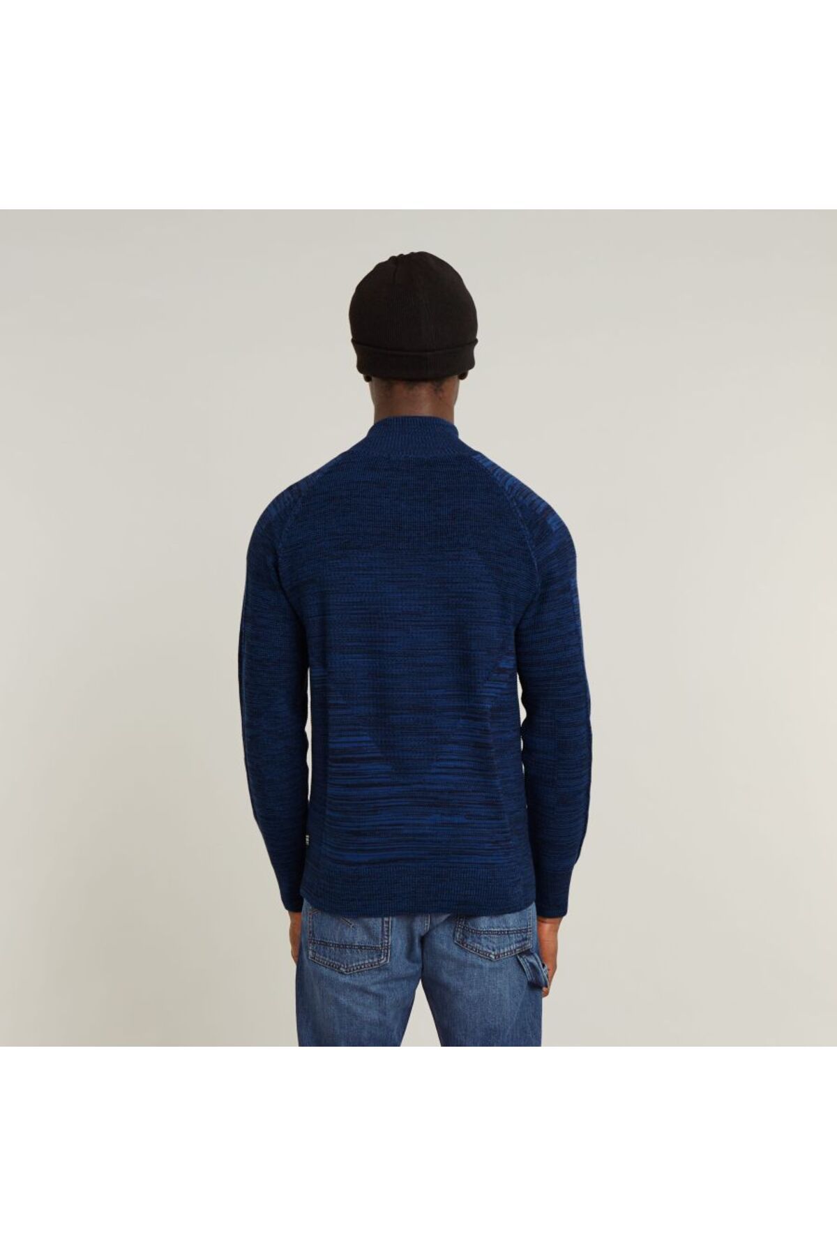 G-STAR RAW-Stylish Sweatshirt with Knitwear Collar 2