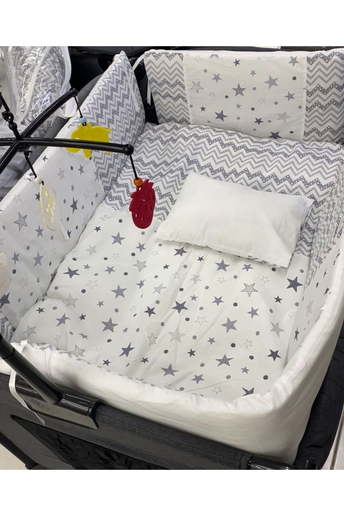 TURHAN BEBE Yeni Doğan Flex Bebek Çeyiz Seti 16 PARÇA PARK BEŞİK BEBEK ARABSI ANA KUCAĞI MAMA SANDALYESİ.. fotoğrafı 7 (önizleme)