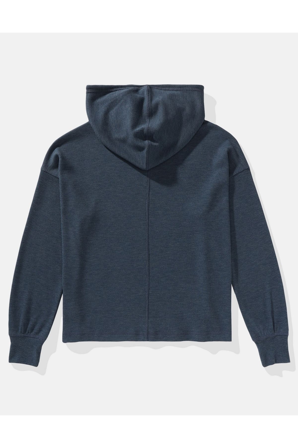 AMERICAN EAGLE-AE Oversized Waffle Hoodie 4