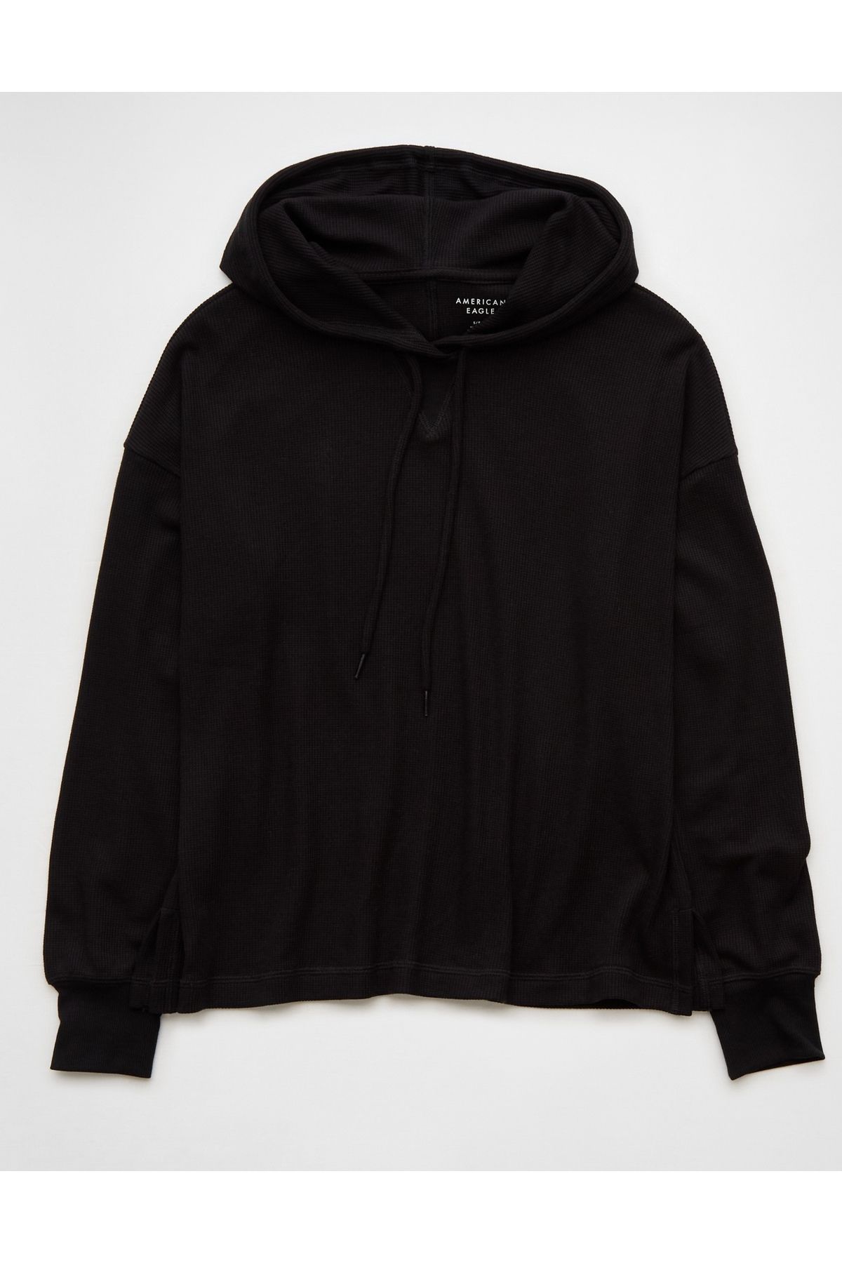 AMERICAN EAGLE-AE Oversized Waffle Hoodie 4