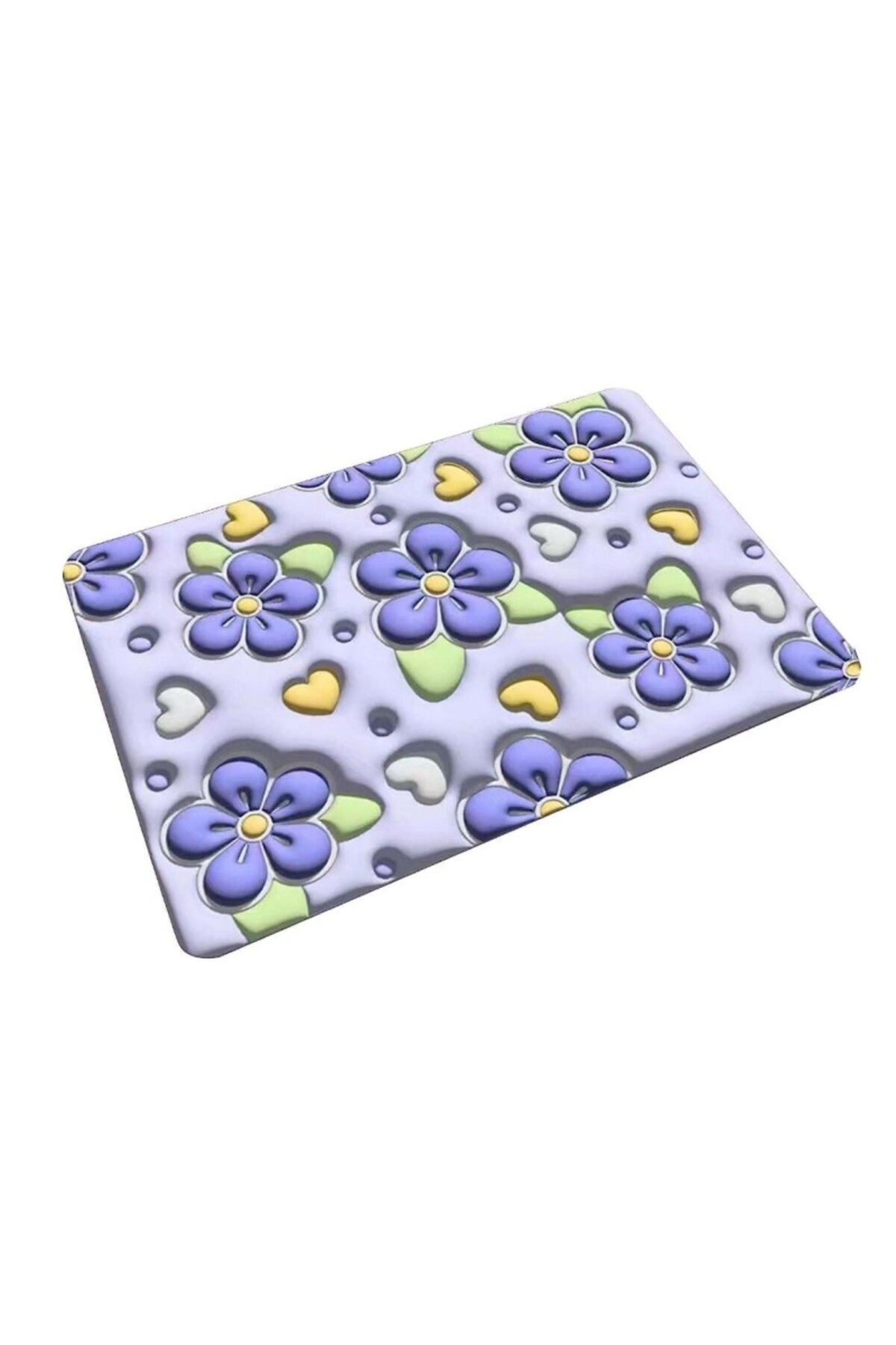 STARSTUFFS-Ultra Absorbent 3D Floral Bath Mat 3