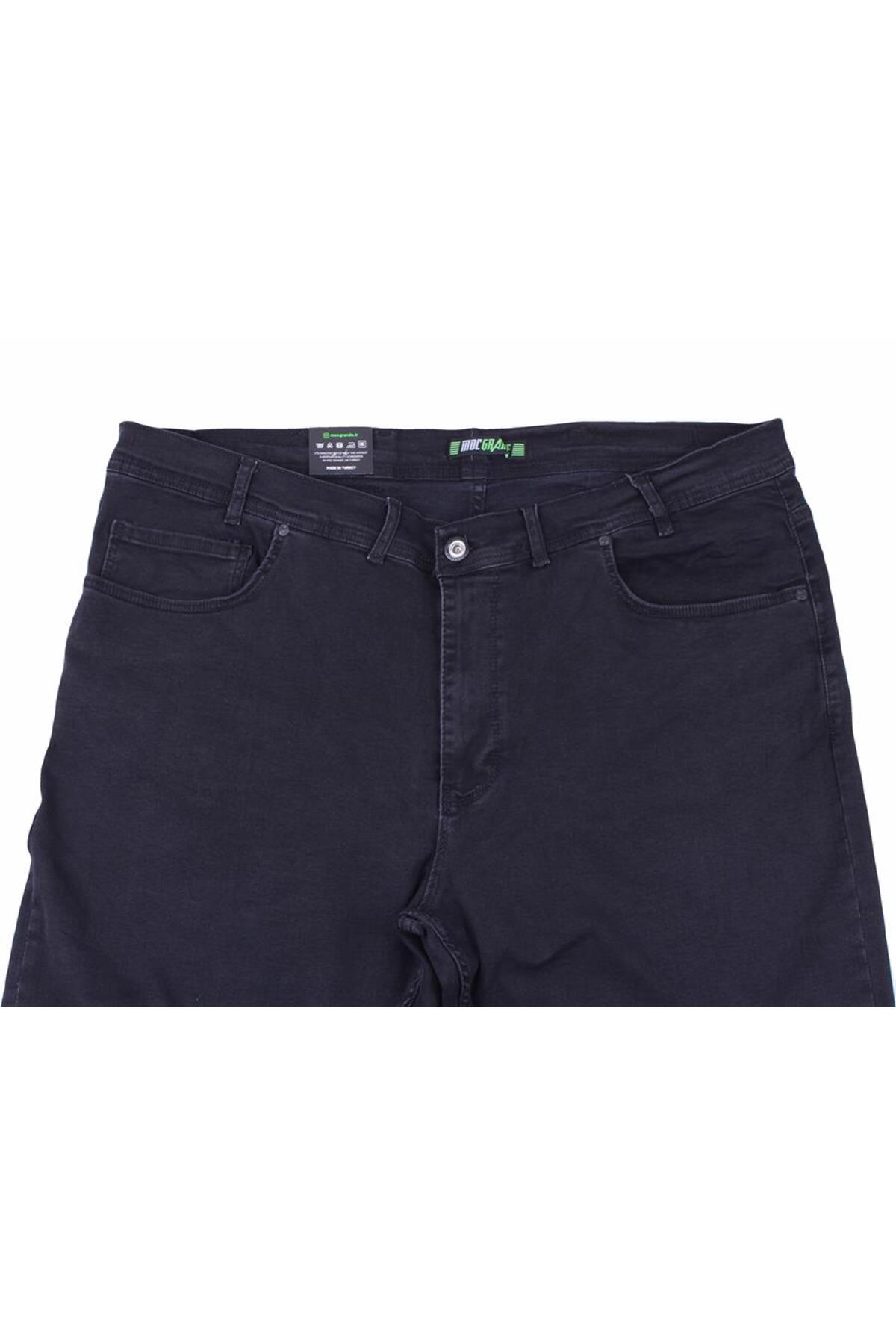 MocGrande Büyük Beden Kot Pantolon Power Lycra Madrid 11900 Antrasıt görsel 5