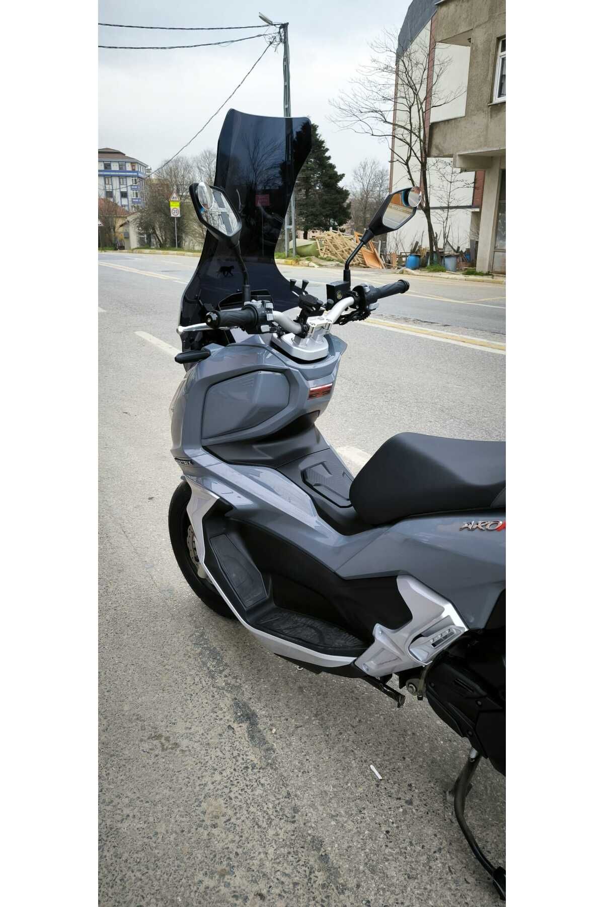 Arora Beatrix 150 Siperlik Ön Cam 2023-2025 Model 78cm Siyah Renkli 4mm UZUN CAM