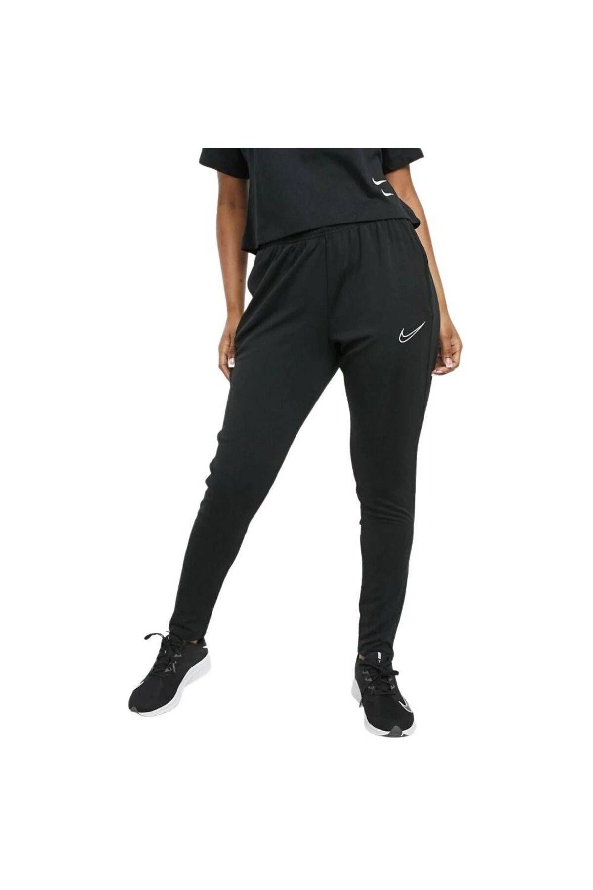 Nike-Women's Black Sports Sweatpants - W Nk Df Acd21 Pant Kpz 8