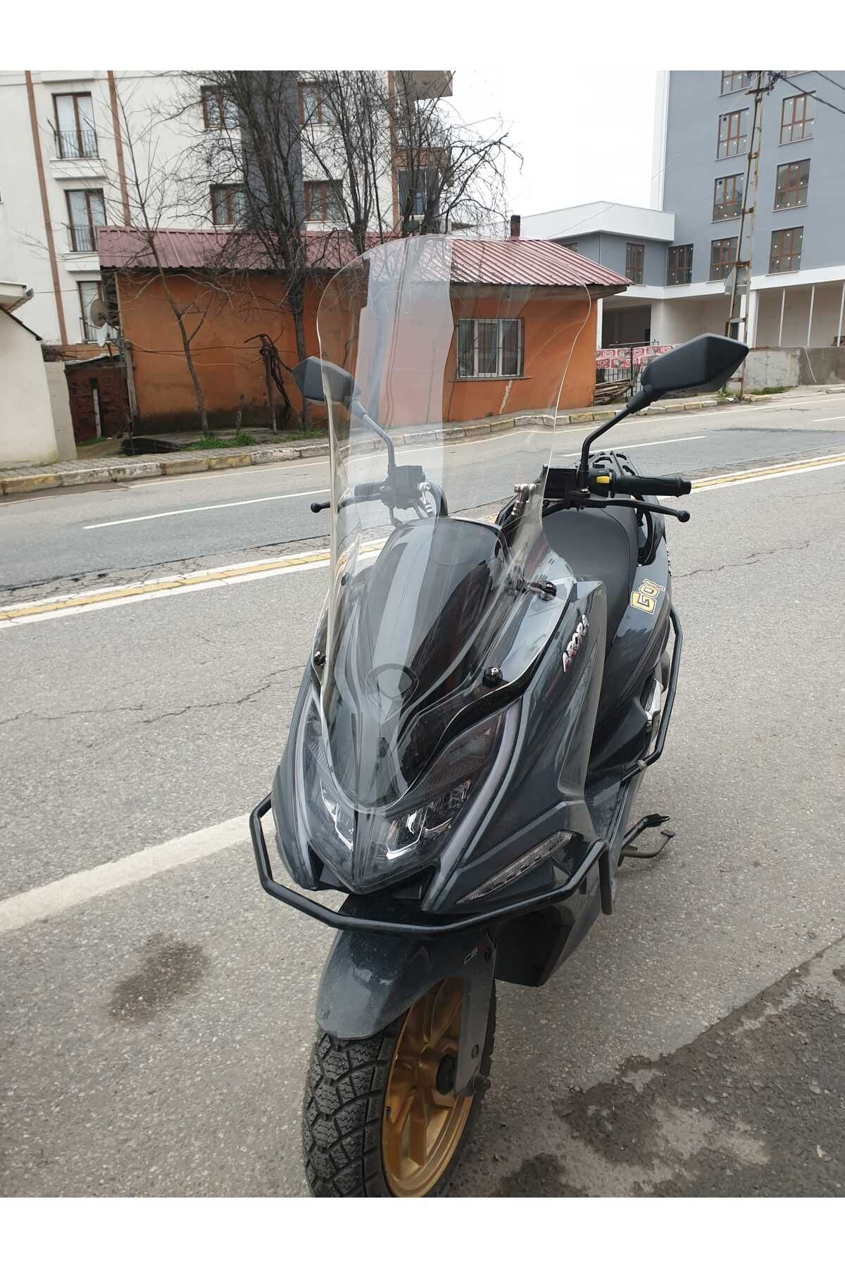 Arora Safari PRO Siperlik Ön Cam 2023-2025 Model 80cm Şeffaf Renkli 4mm UZUN CAM