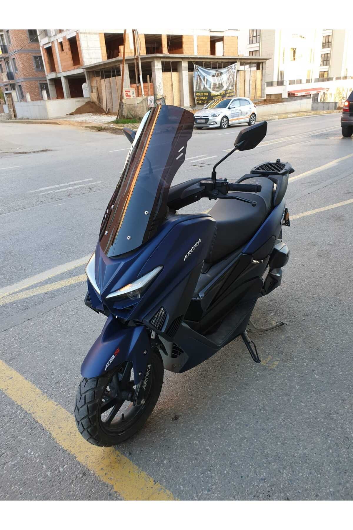 Arora Max T 150 Siperlik Ön Cam 2022-2025 Model 65cm Siyah Renkli 4mm ORTA BOYLU CAM