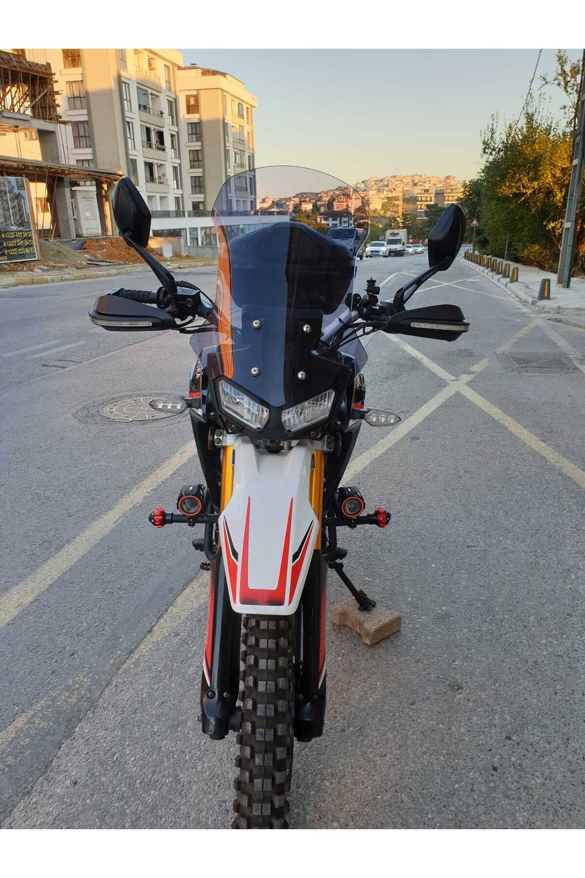 Arora CR 250 Siperlik Ön Cam 2025 Model 55cm Füme Renkli 4mm