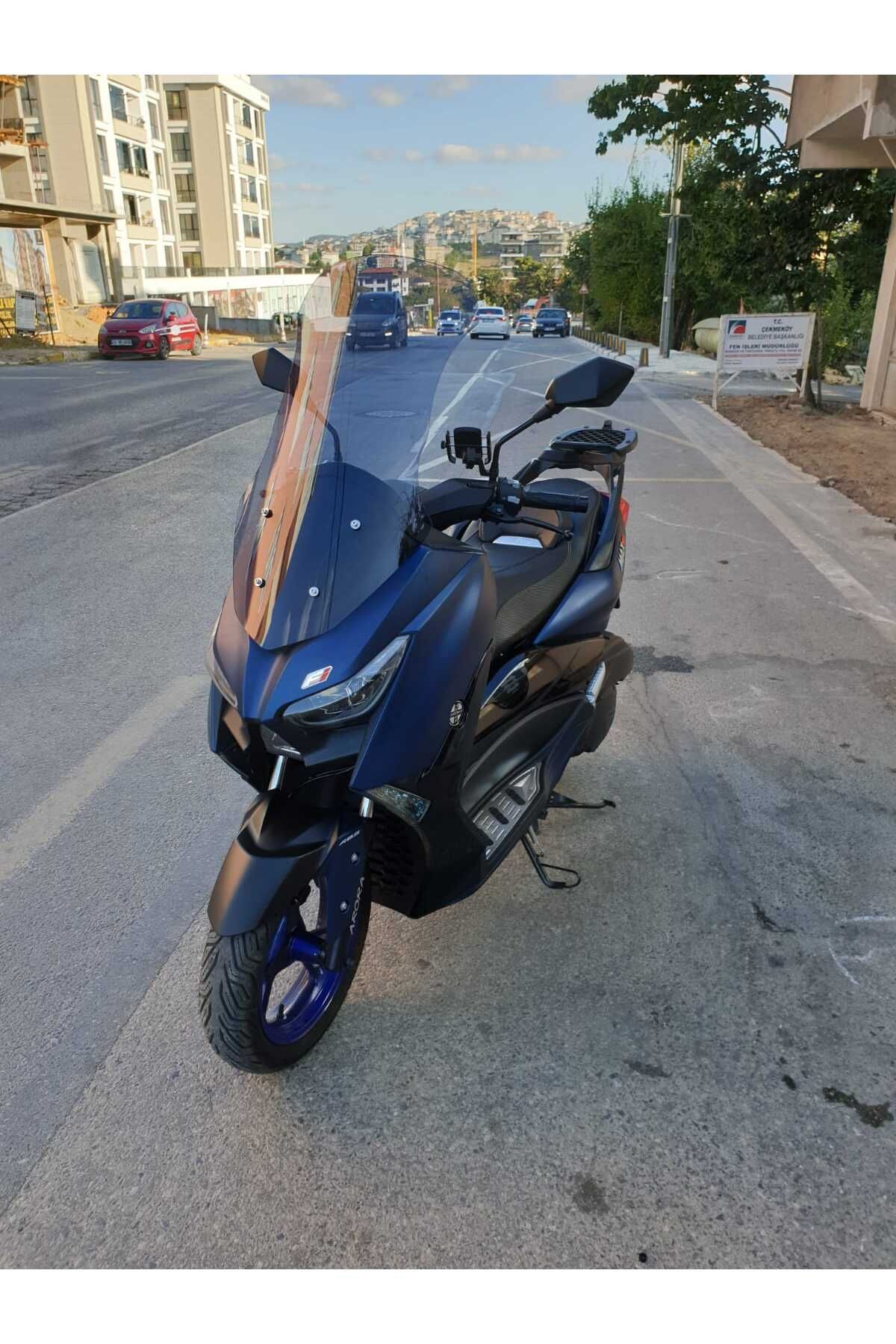 Arora Max PRO Siperlik Ön Cam 2023-2025 Model 65cm Füme Renkli 4mm ORTA BOYLU CAM