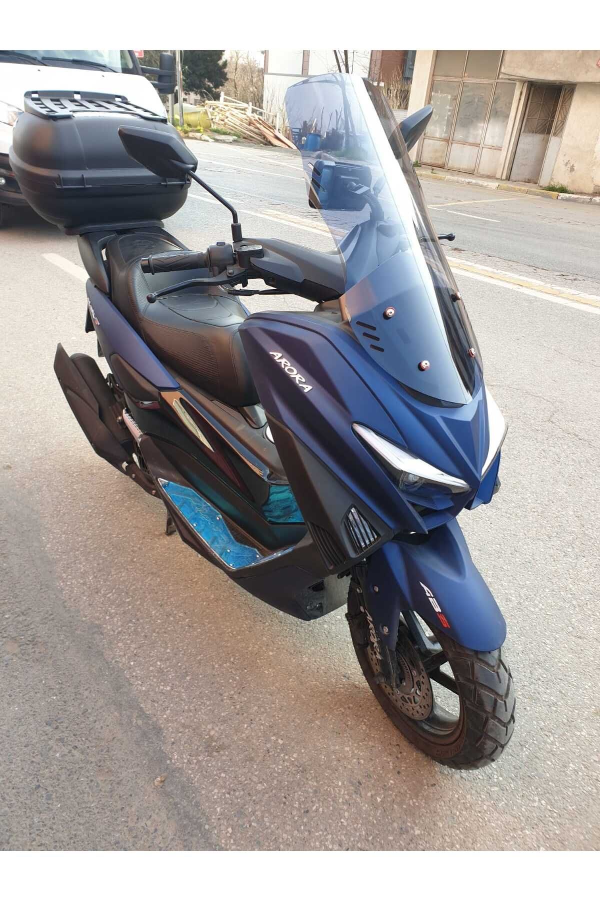 Arora Max T 150 Siperlik Ön Cam 2022-2025 Model 65cm Füme Renkli 4mm ORTA BOYLU CAM