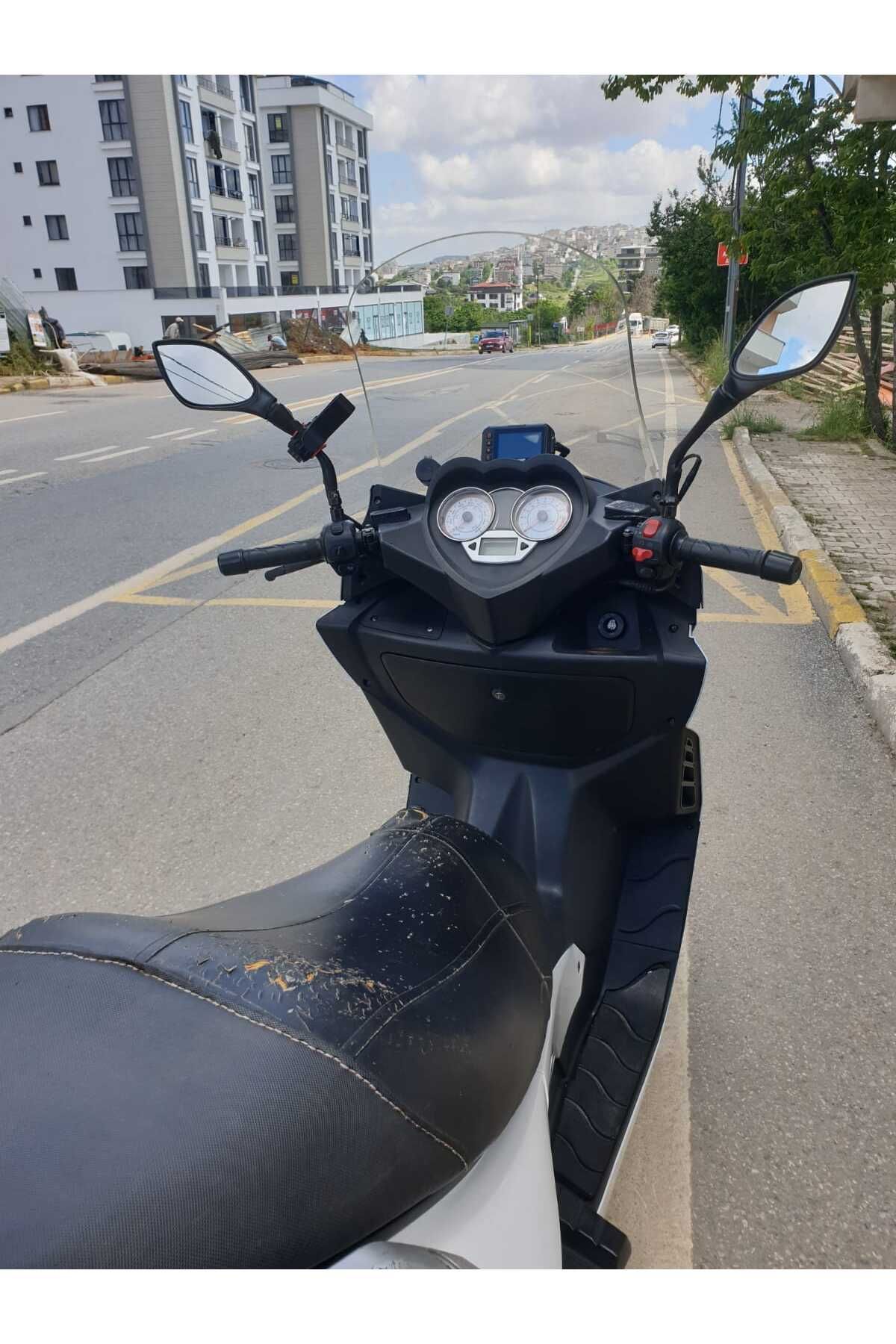 Benelli Zafferano 250 Siperlik Ön Cam 2015 2016 Model 48cm Şeffaf Renkli 4mm