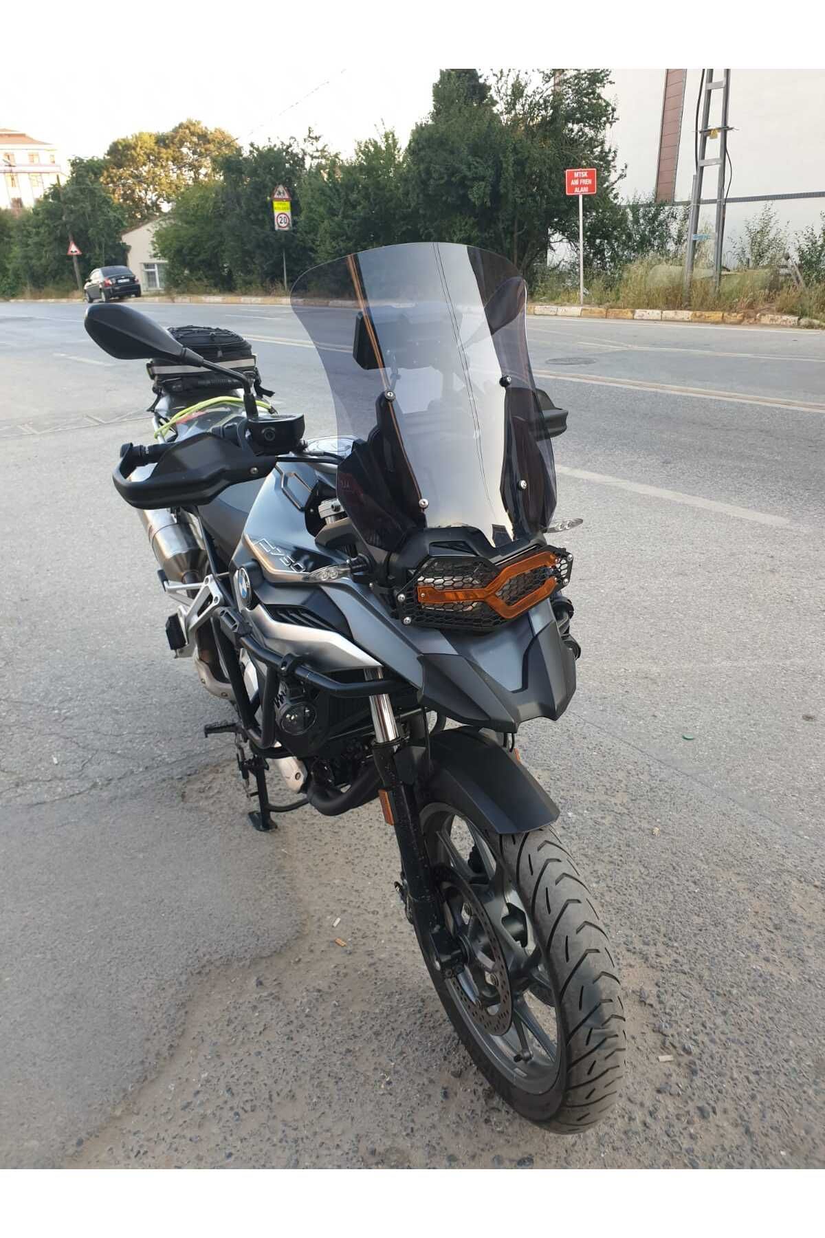 Bmw F750 Siperlik Ön Cam 2018-2023 Model 48cm Füme Renkli 4mm
