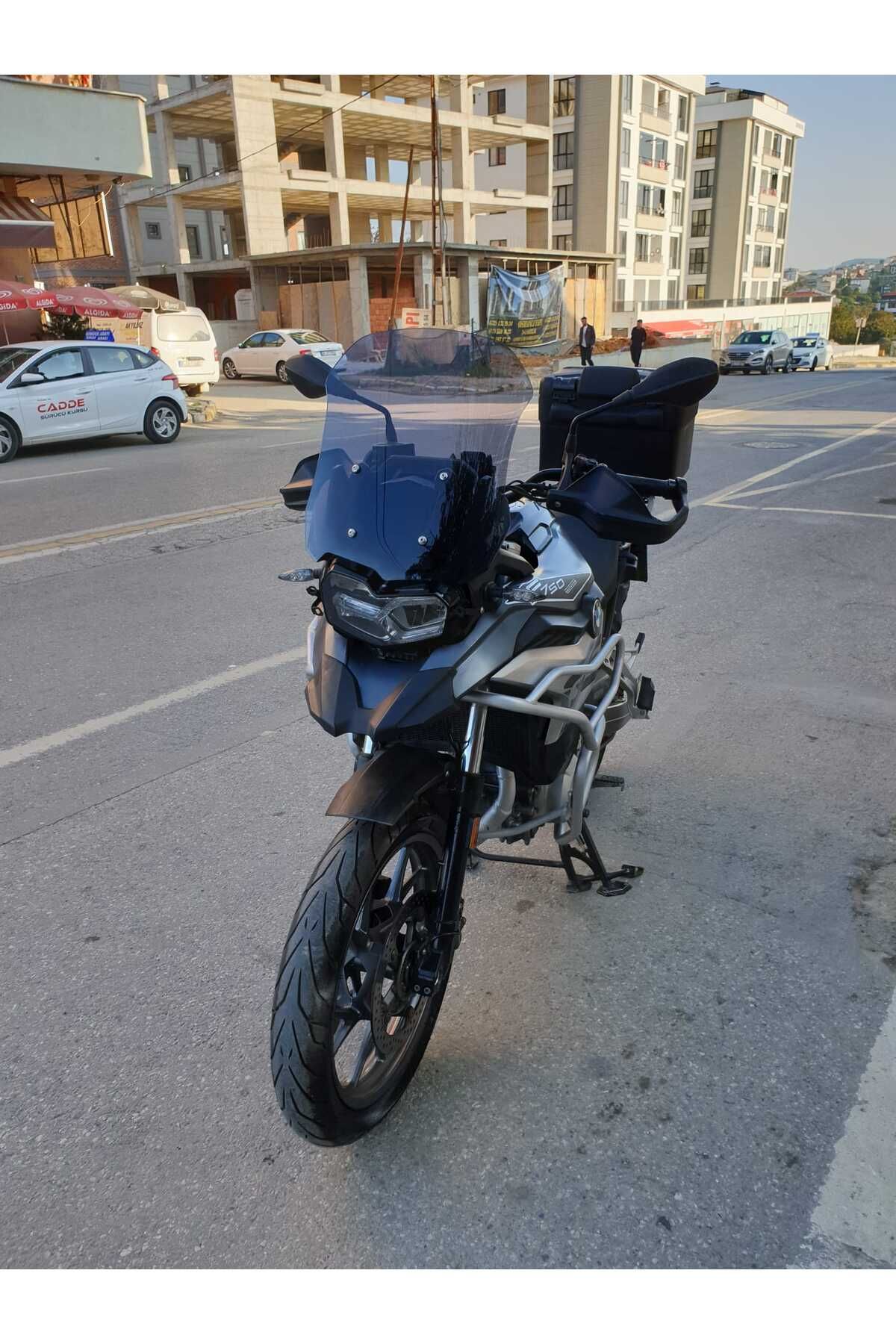 Bmw F750 850 Sport Siperlik Ön Cam 2018-2025 Model 44cm Füme Renkli 4mm