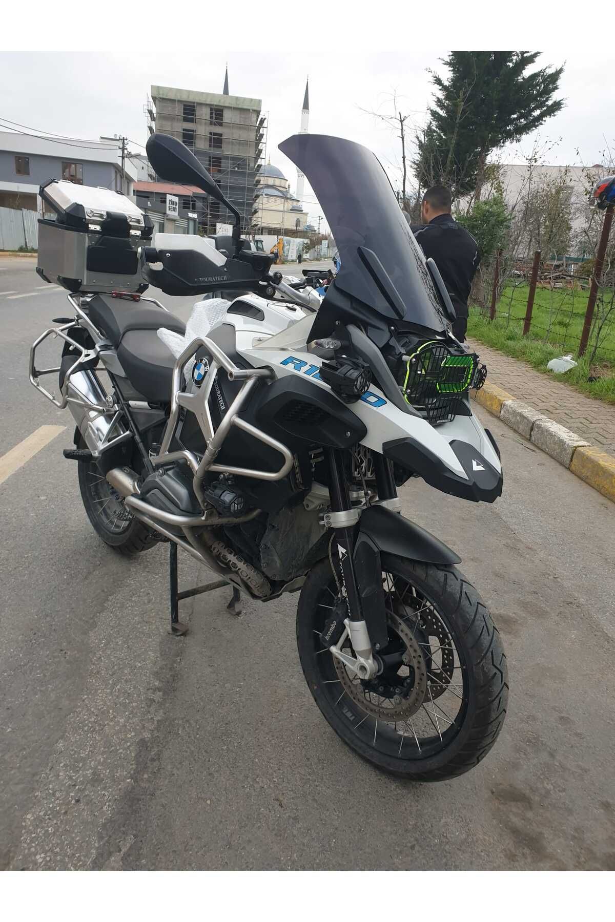 Bmw R 1200 1250 GS Siperlik Ön Cam 2013 2024 Model 52cm Siyah Renkli 4mm