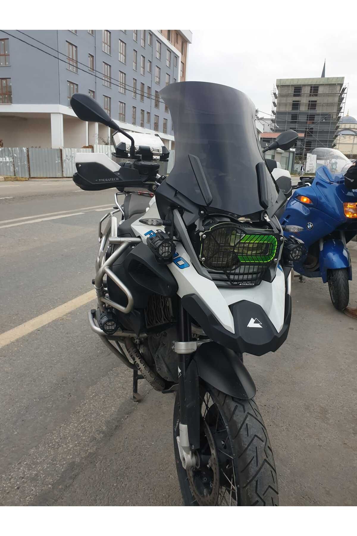Bmw R 1200 1250 GS Siperlik Ön Cam 2013 2024 Model 52cm Siyah Renkli 4mm