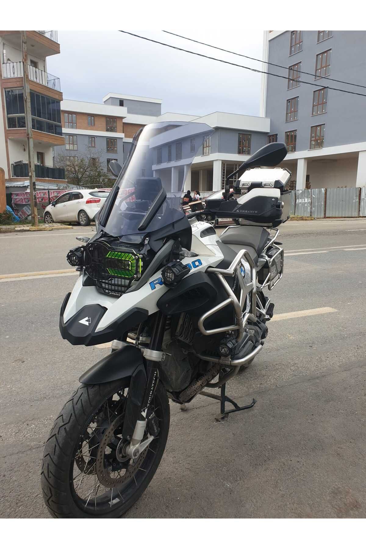 Bmw R 1200 1250 GS Siperlik Ön Cam 2013 2024 Model 52cm Füme Renkli 4mm