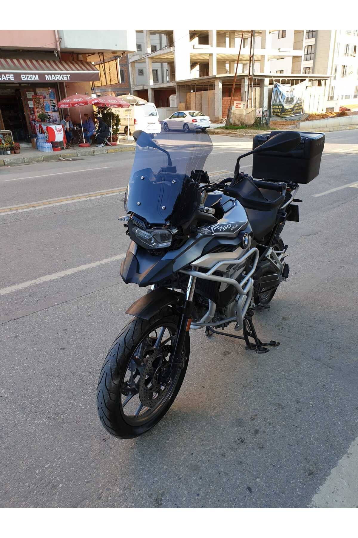 Bmw F750 850 Sport Siperlik Ön Cam 2018-2025 Model 44cm Füme Renkli 4mm