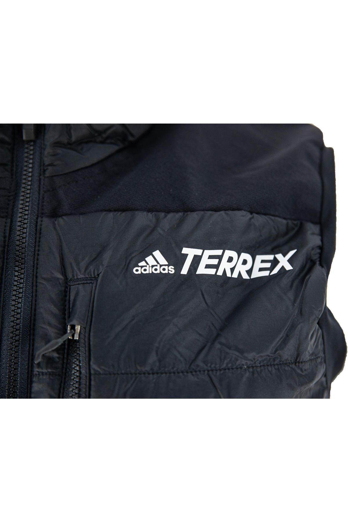 adidas-Vest adidas Terrex Primaloft Hybrid, Black, Men 11