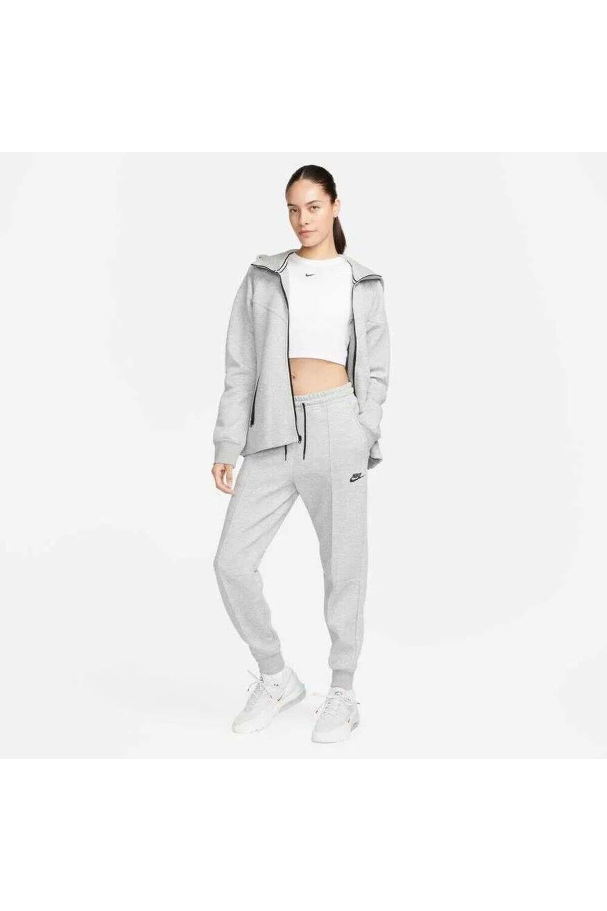 Nike-Nike Tech Fleece Women's Jogger Sweatpants - Fb8330-063 2