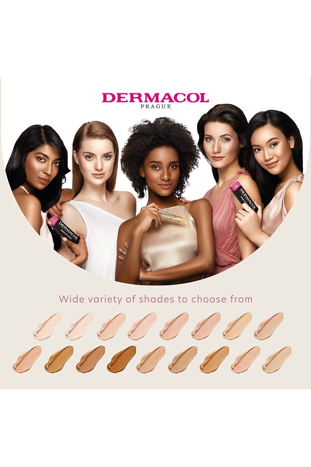 Dermacol-- Long-lasting waterproof full coverage liquid foundation For oily skin, 218 SPF30 3