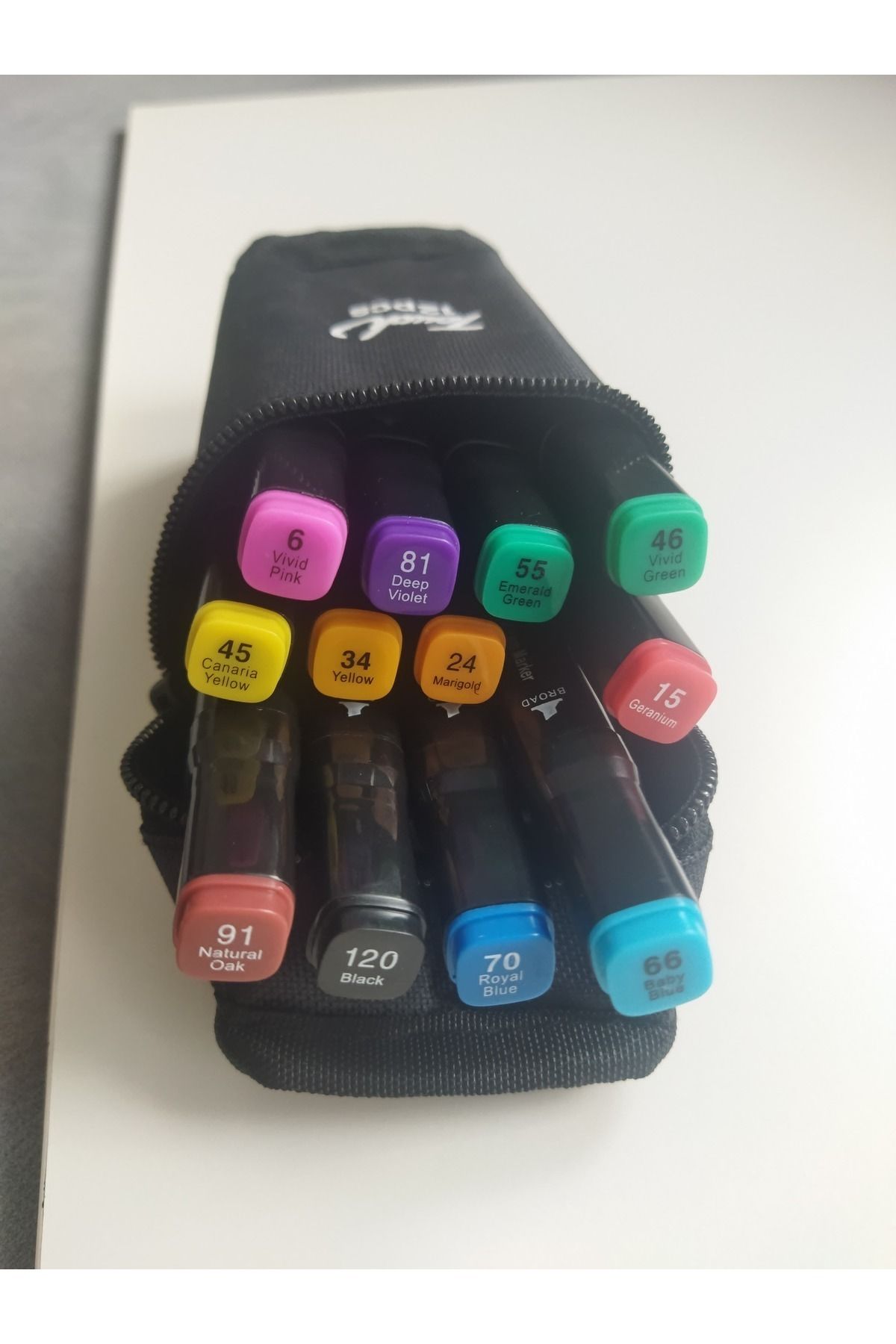 Touch-Set of 12 Touch Brand Marker Pens 5