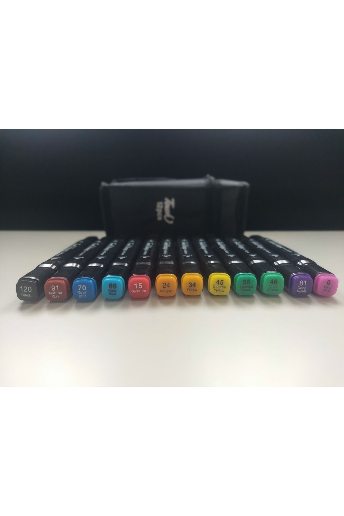 Touch-Set of 12 Touch Brand Marker Pens 3
