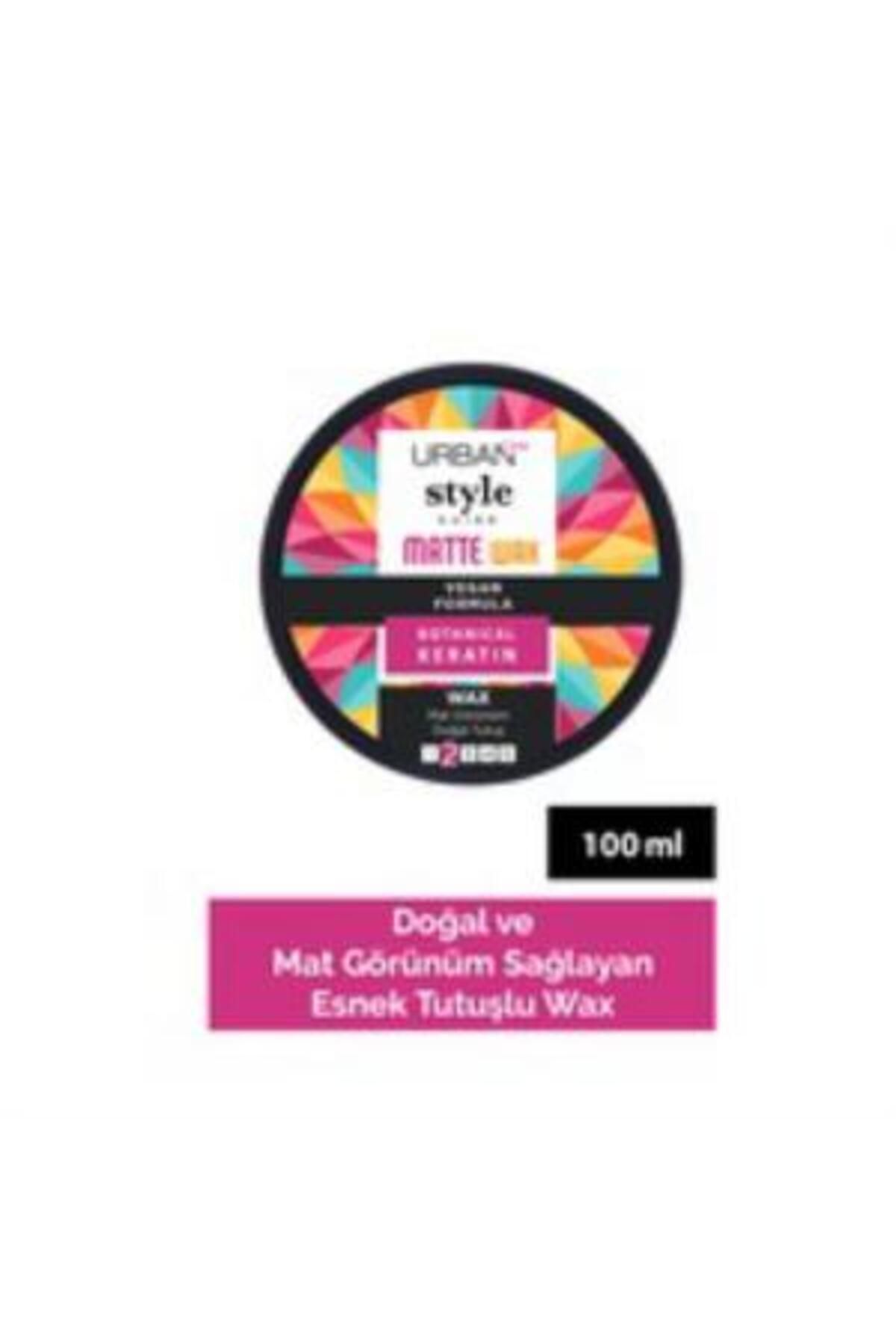 URBANATURE Urban Matte Wax 100ml Style Guıde