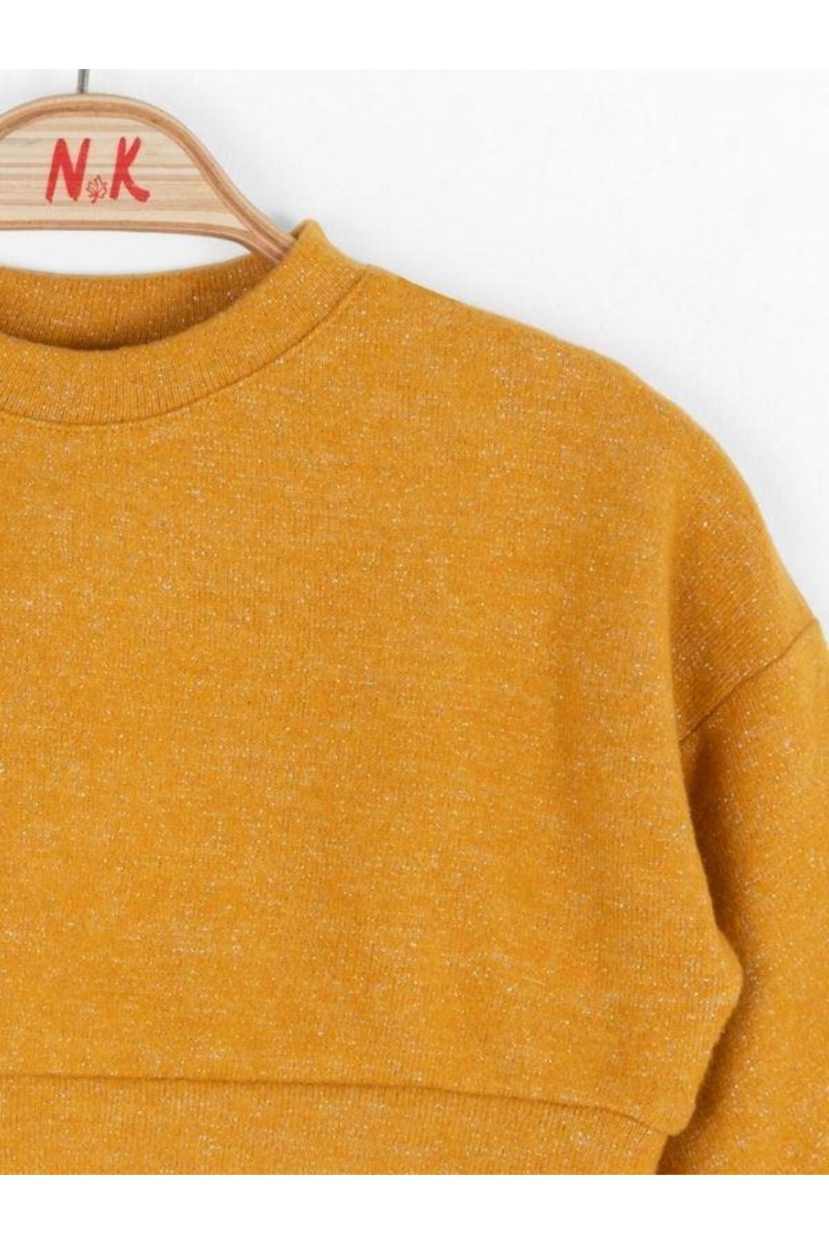 Zekids Kız Bebek Simli Kazak fotoğrafı 5 (önizleme)