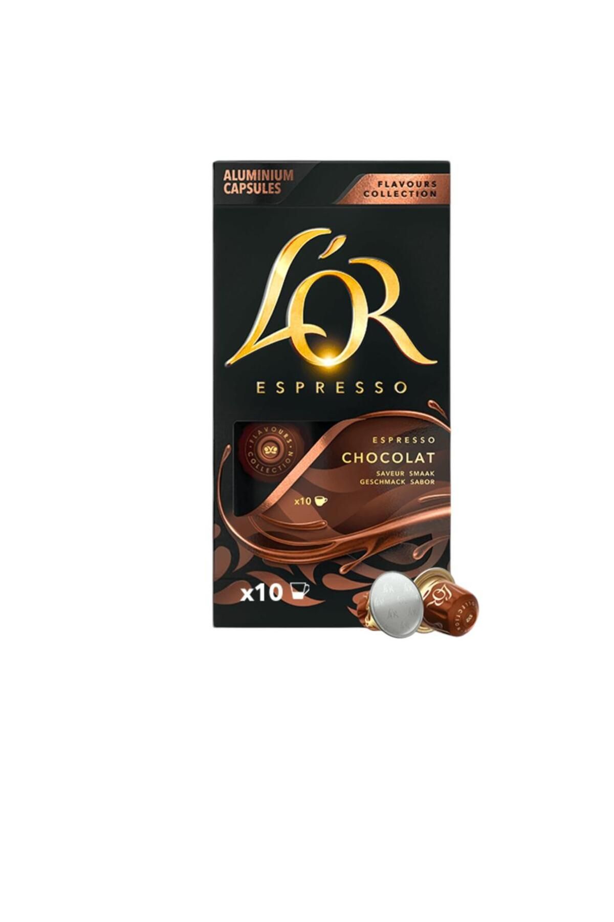 shop lor L'or Espresso CHOCOLAT(ÇİKOLATALI) Nespresso Uyumlu 10lu Kapsül Kahve