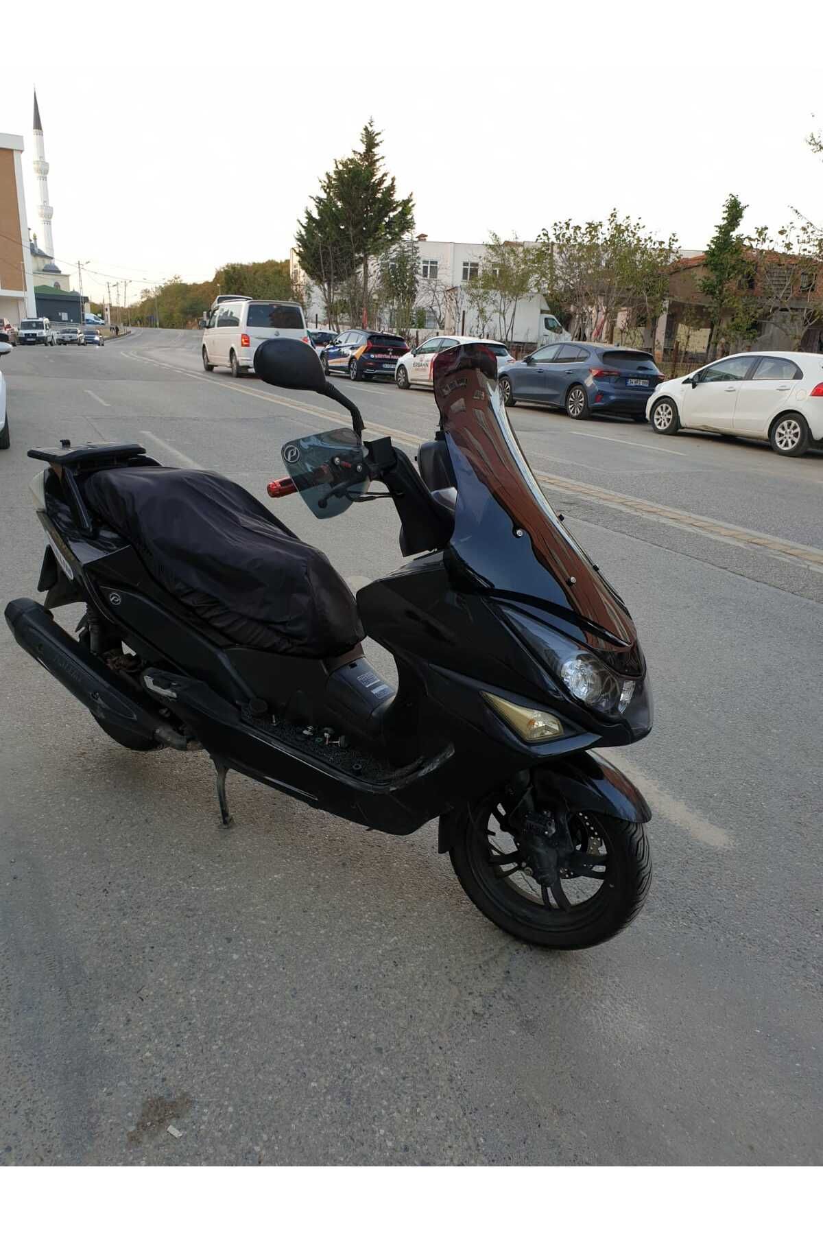 Daelim S3 Advance Siperlik Ön Cam 2010-2018 Model 77cm Siyah Renkli 4mm