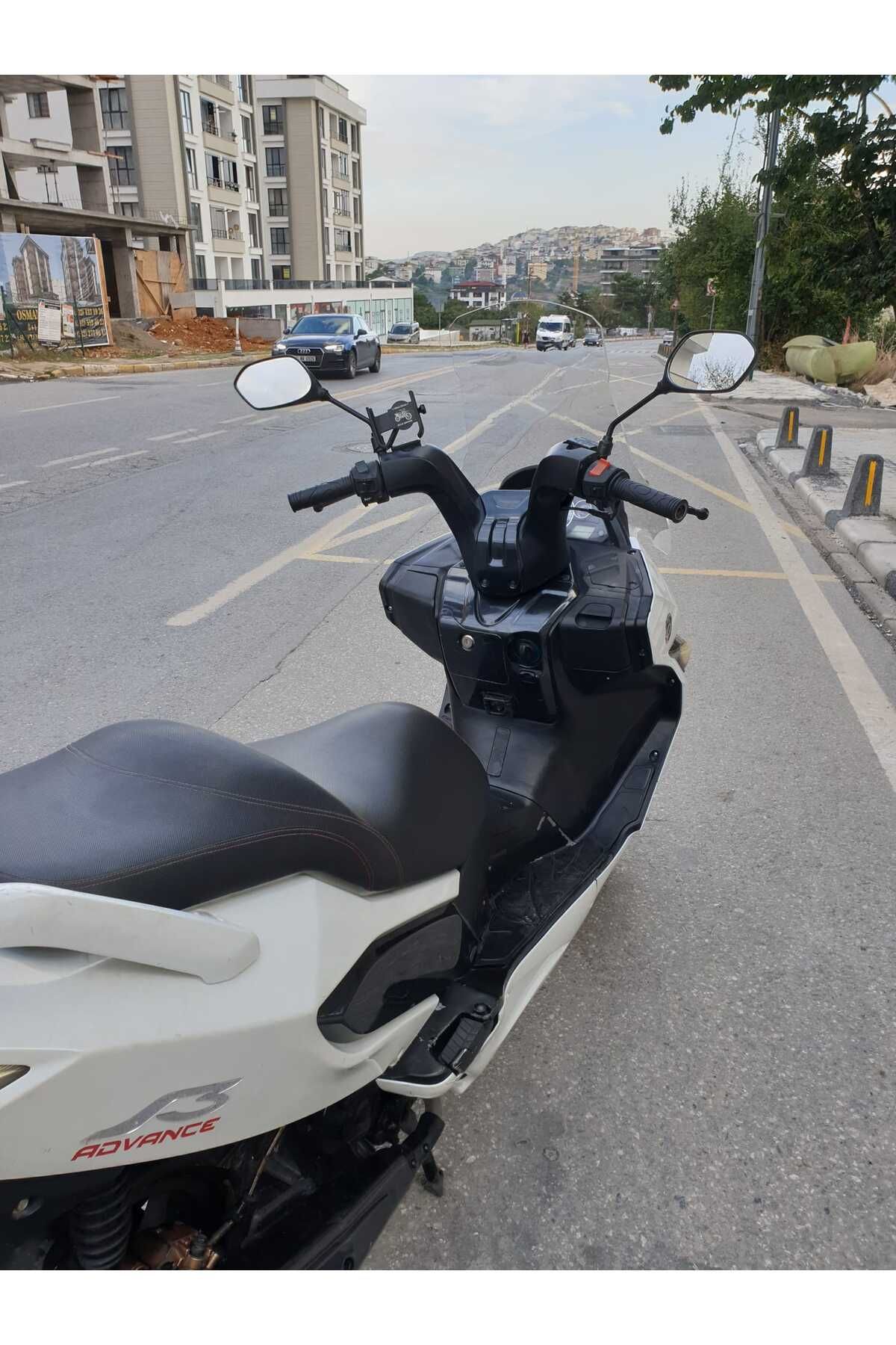 Daelim S3 Advance Siperlik Ön Cam 2010-2018 Model 77cm Şeffaf Renkli 4mm