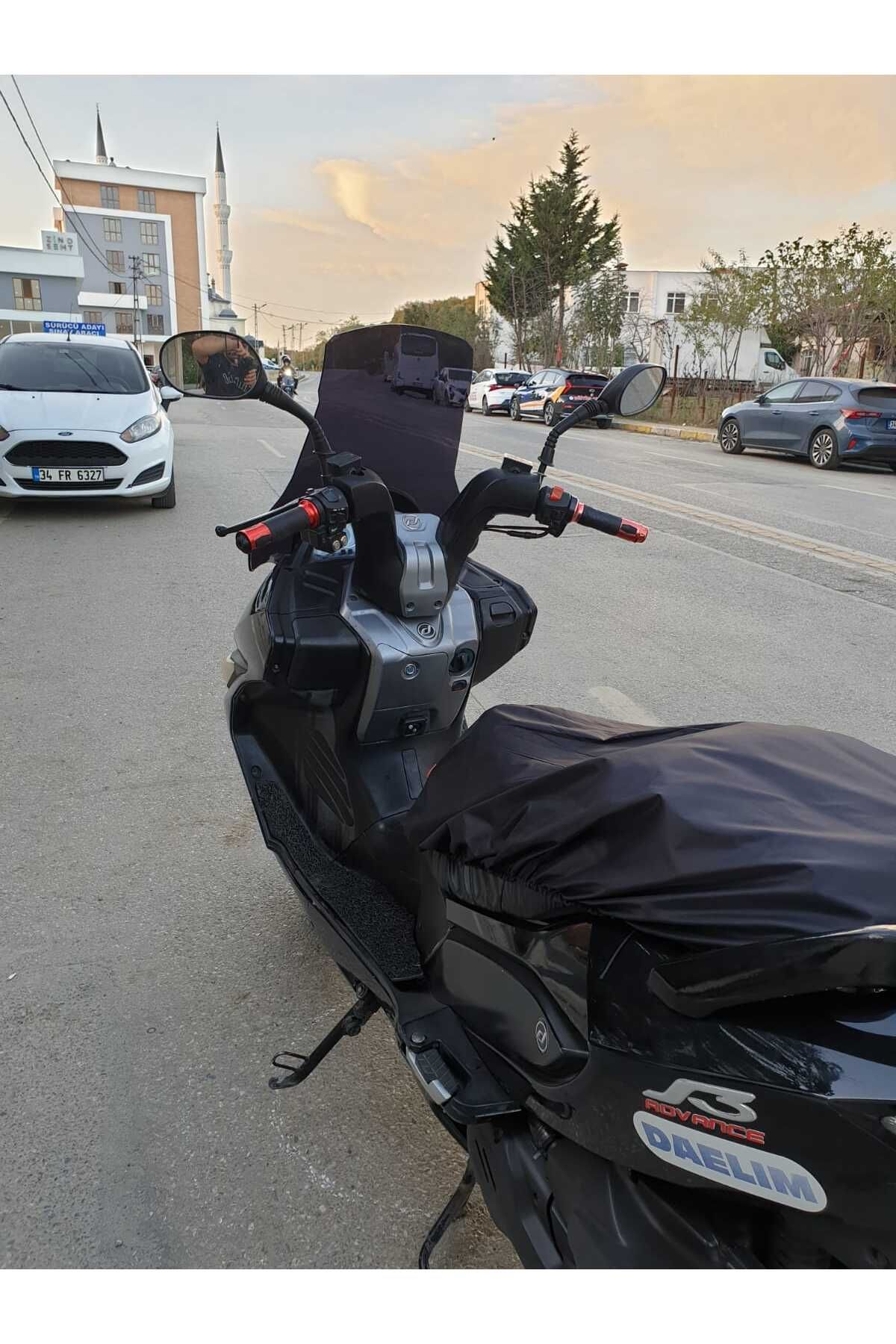 Daelim S3 Advance Siperlik Ön Cam 2010-2018 Model 77cm Siyah Renkli 4mm