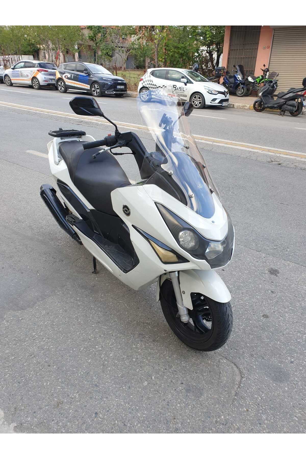 Daelim S3 Advance Siperlik Ön Cam 2010-2018 Model 77cm Şeffaf Renkli 4mm